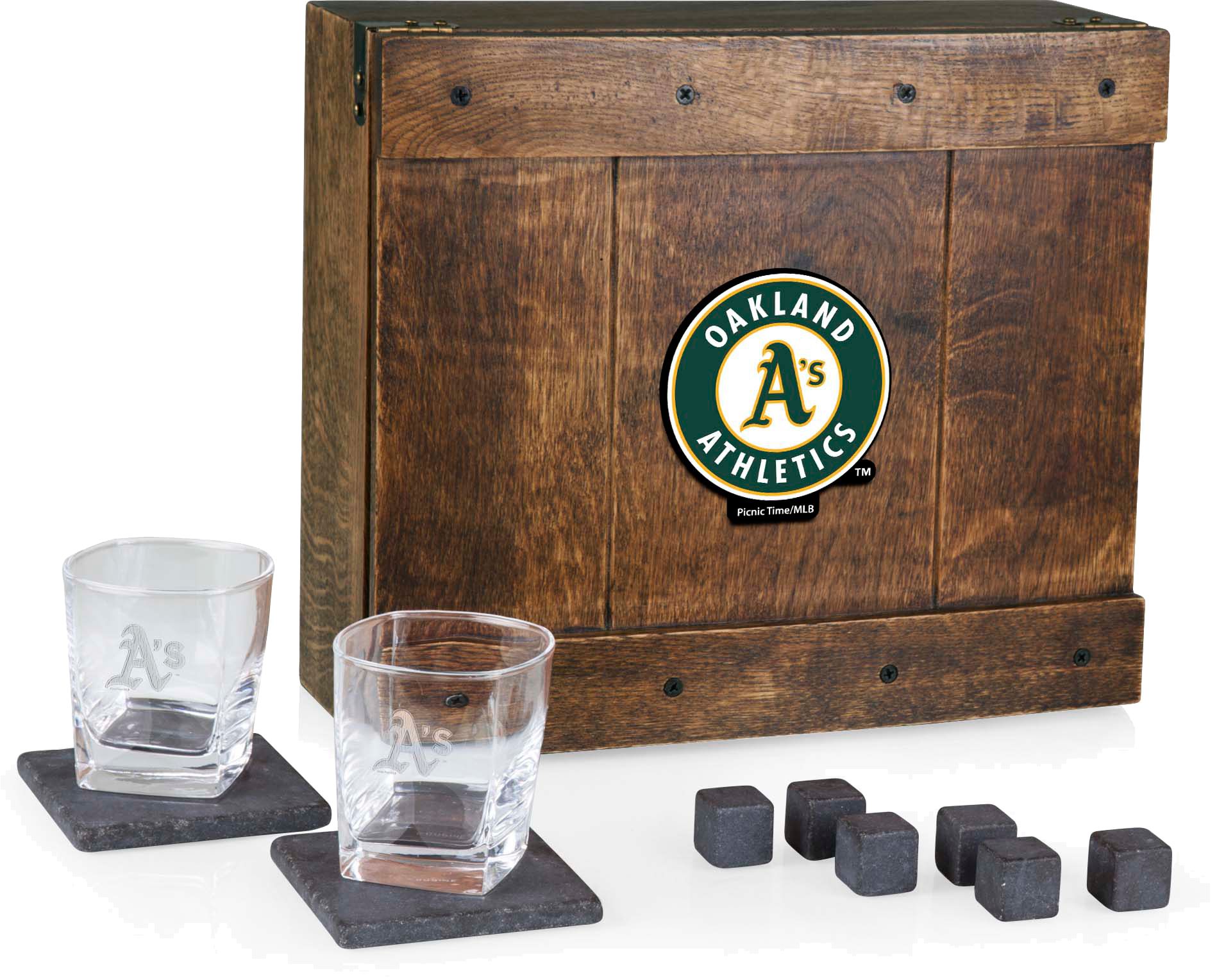 Picnic Time Athletics Whiskey Box Gift Set product image