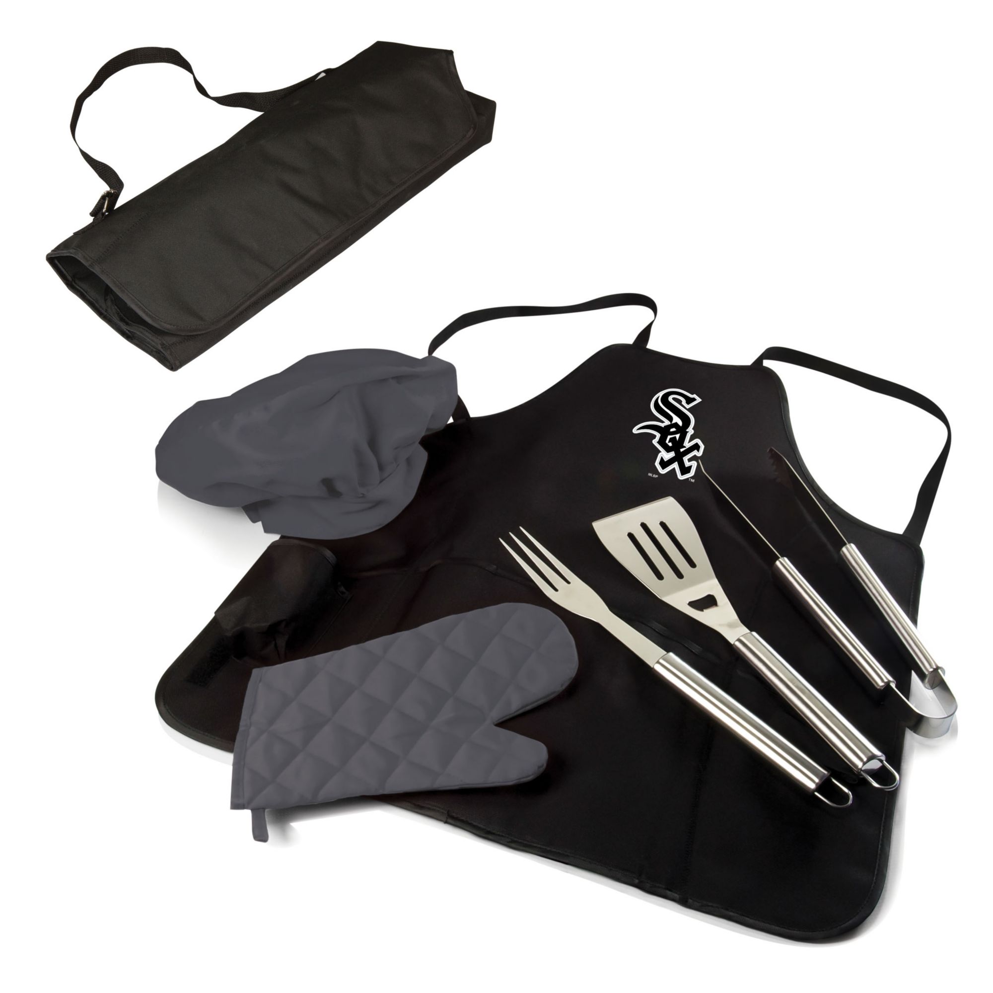Picnic Time Chicago White Sox Apron Tote Pro Grill Set product image