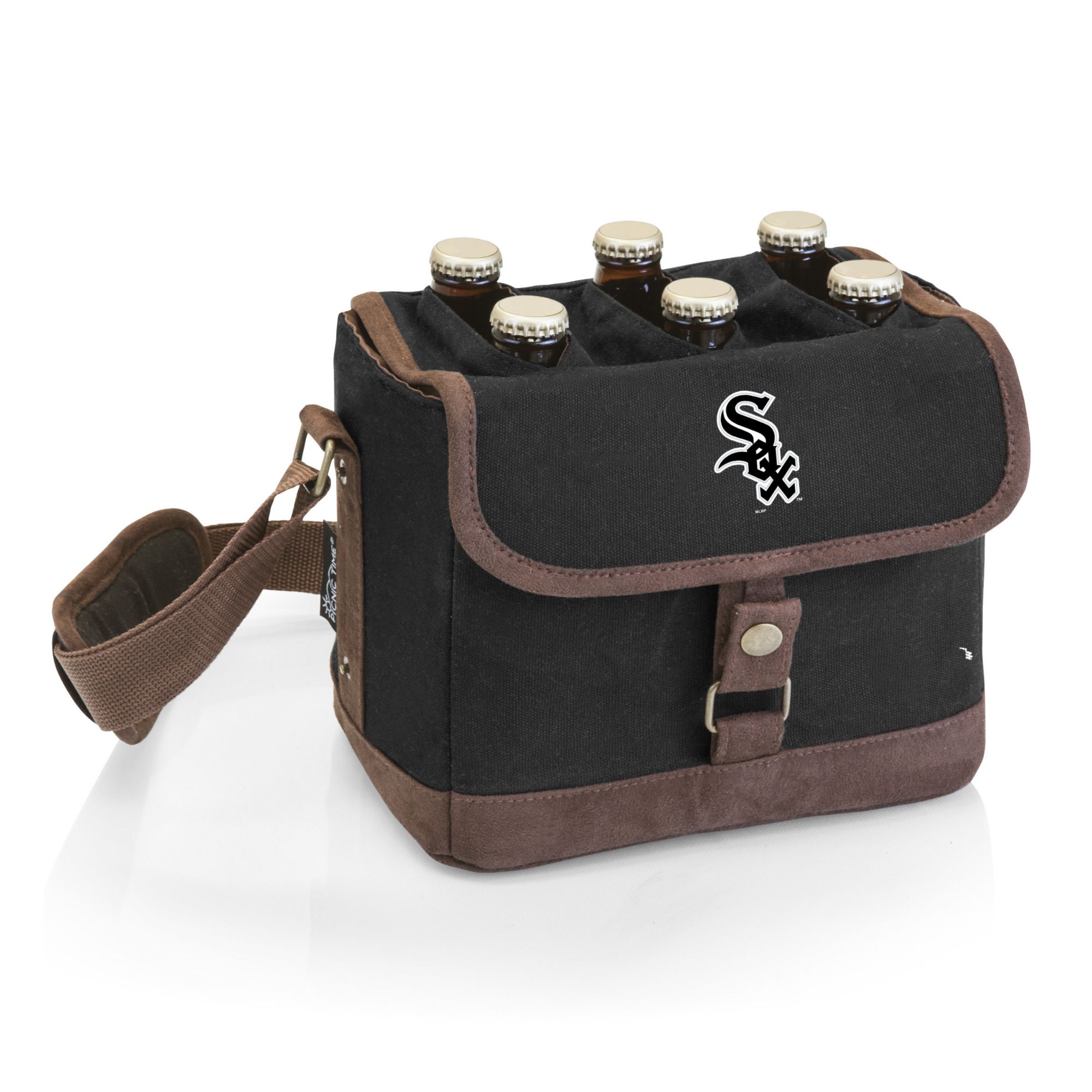 Picnic Time Chicago White Sox Beer Caddy Cooler Tote and Opener product image