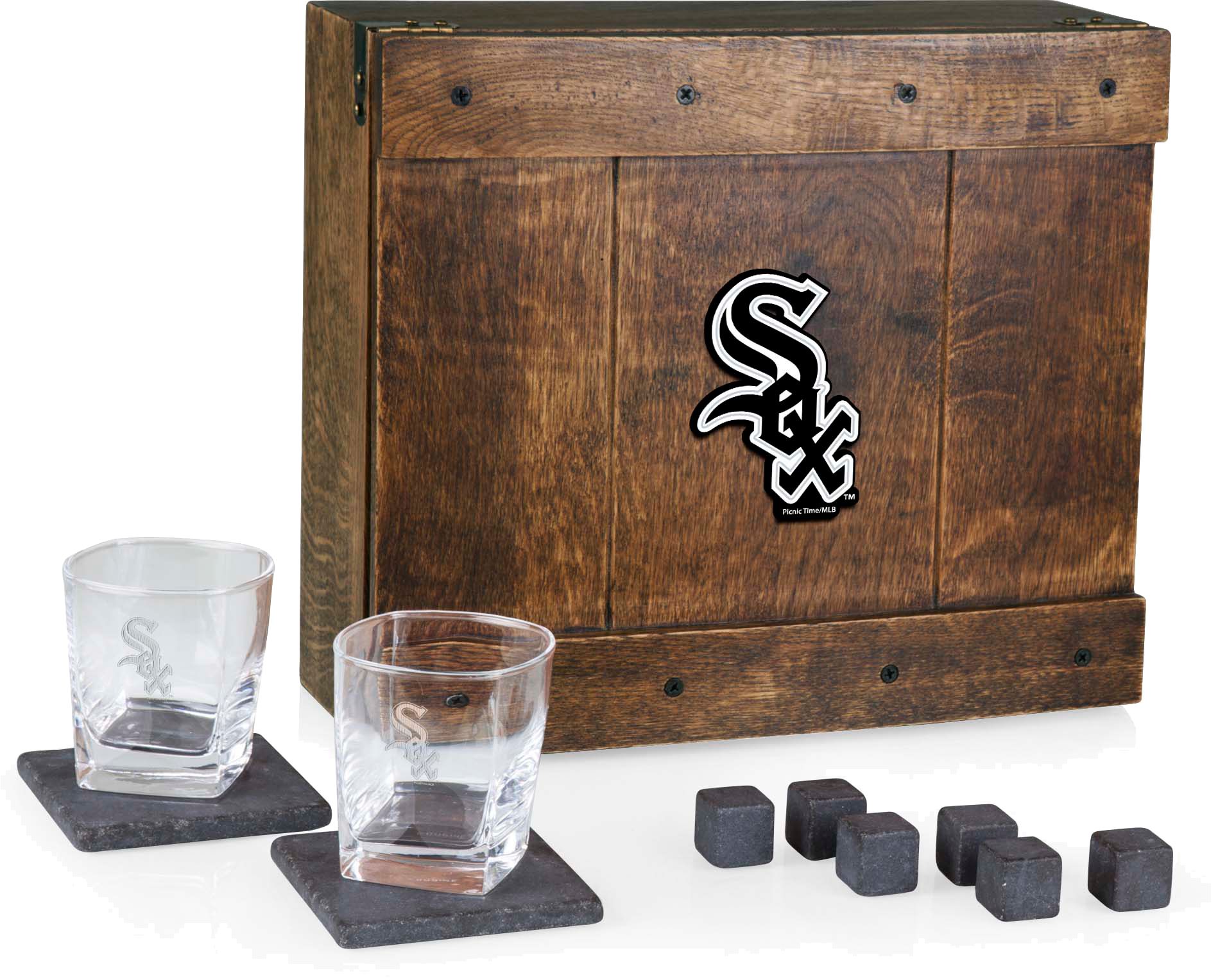 Picnic Time Chicago White Sox Whiskey Box Gift Set product image