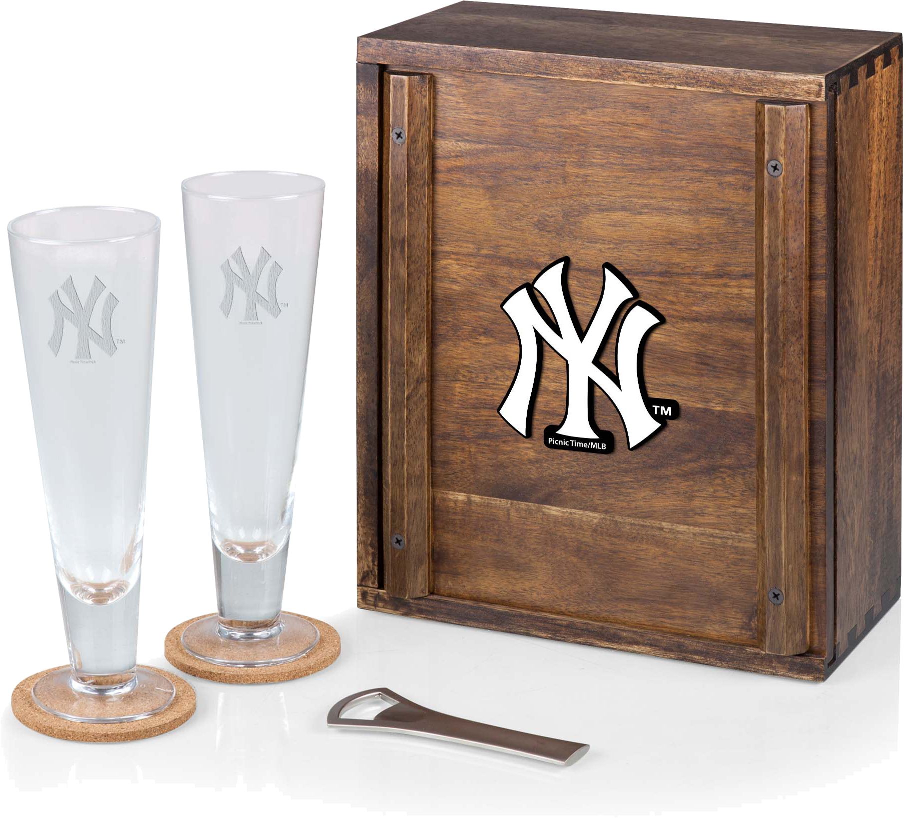 Picnic Time New York Yankees Pilsner Craft Beer Gift Set product image