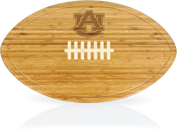 Picnic Time Auburn Tigers Kickoff Football Cutting Board product image