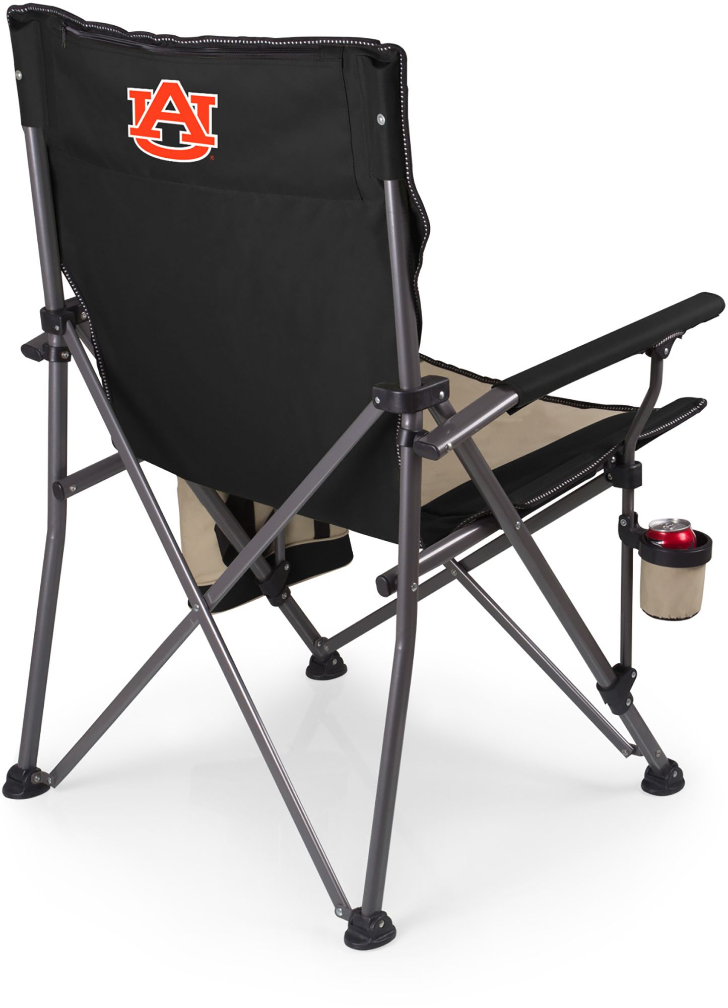Picnic Time Auburn Tigers XL Camp Chair with Cooler product image
