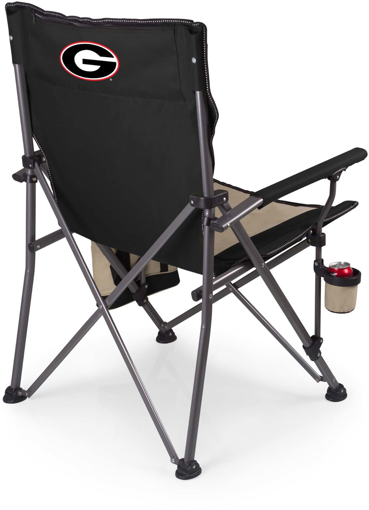 Picnic Time Georgia Bulldogs XL Camp Chair with Cooler product image