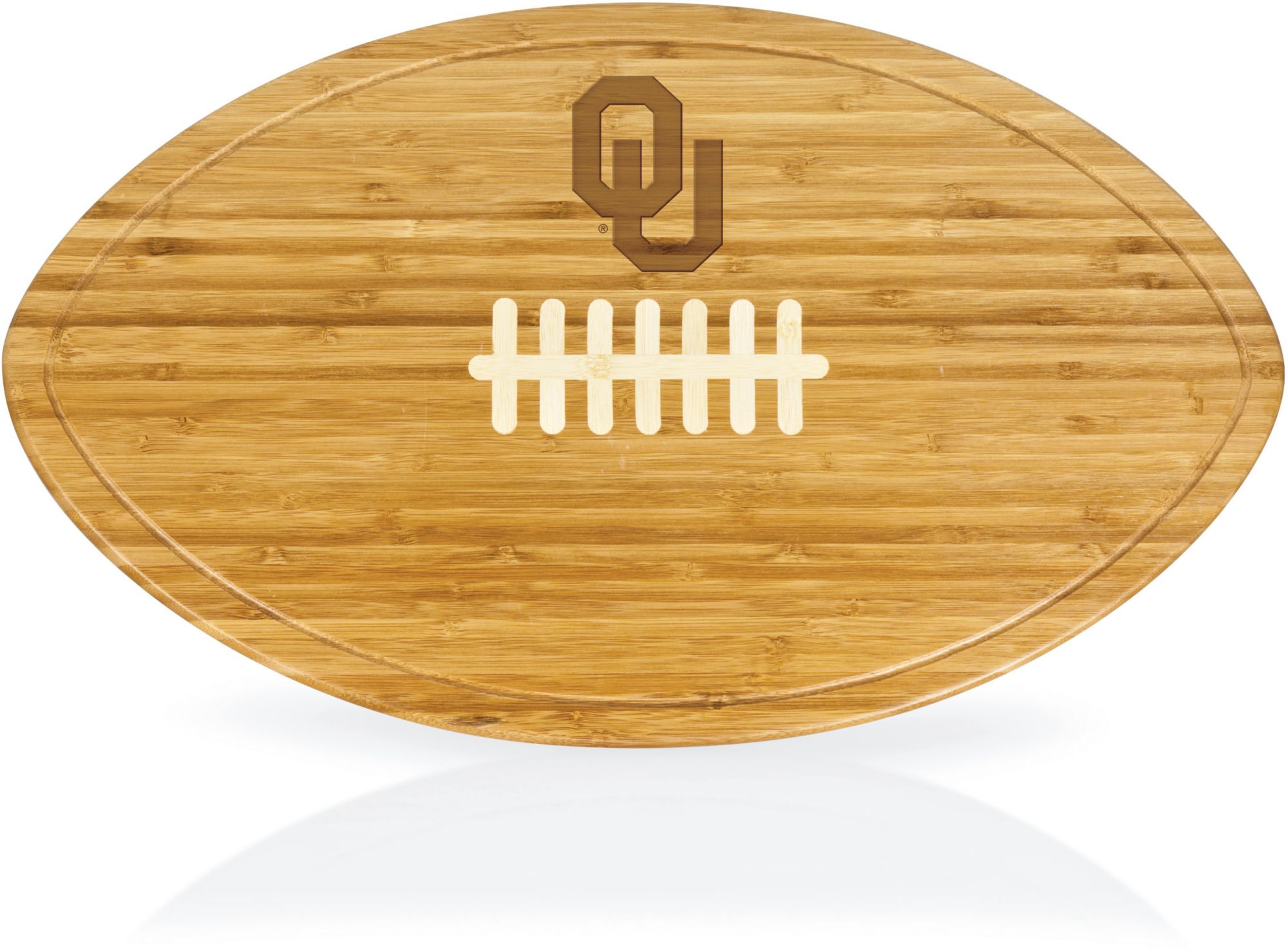 Picnic Time Oklahoma Sooners Kickoff Football Cutting Board product image