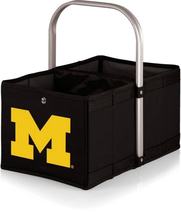 Picnic Time Michigan Wolverines Urban Collapsible Basket Tote product image