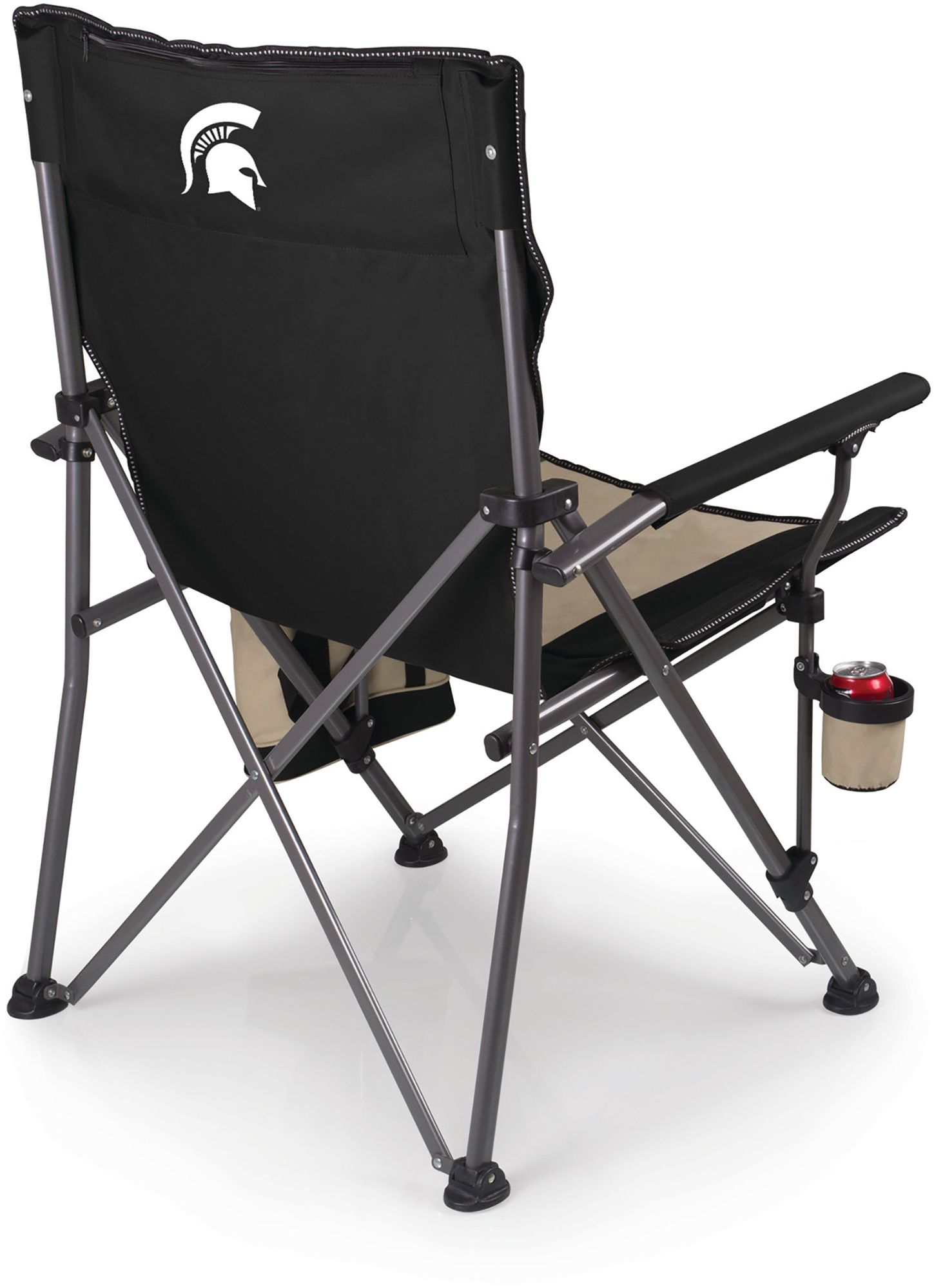 Picnic Time Michigan State Spartans XL Camp Chair with Cooler product image