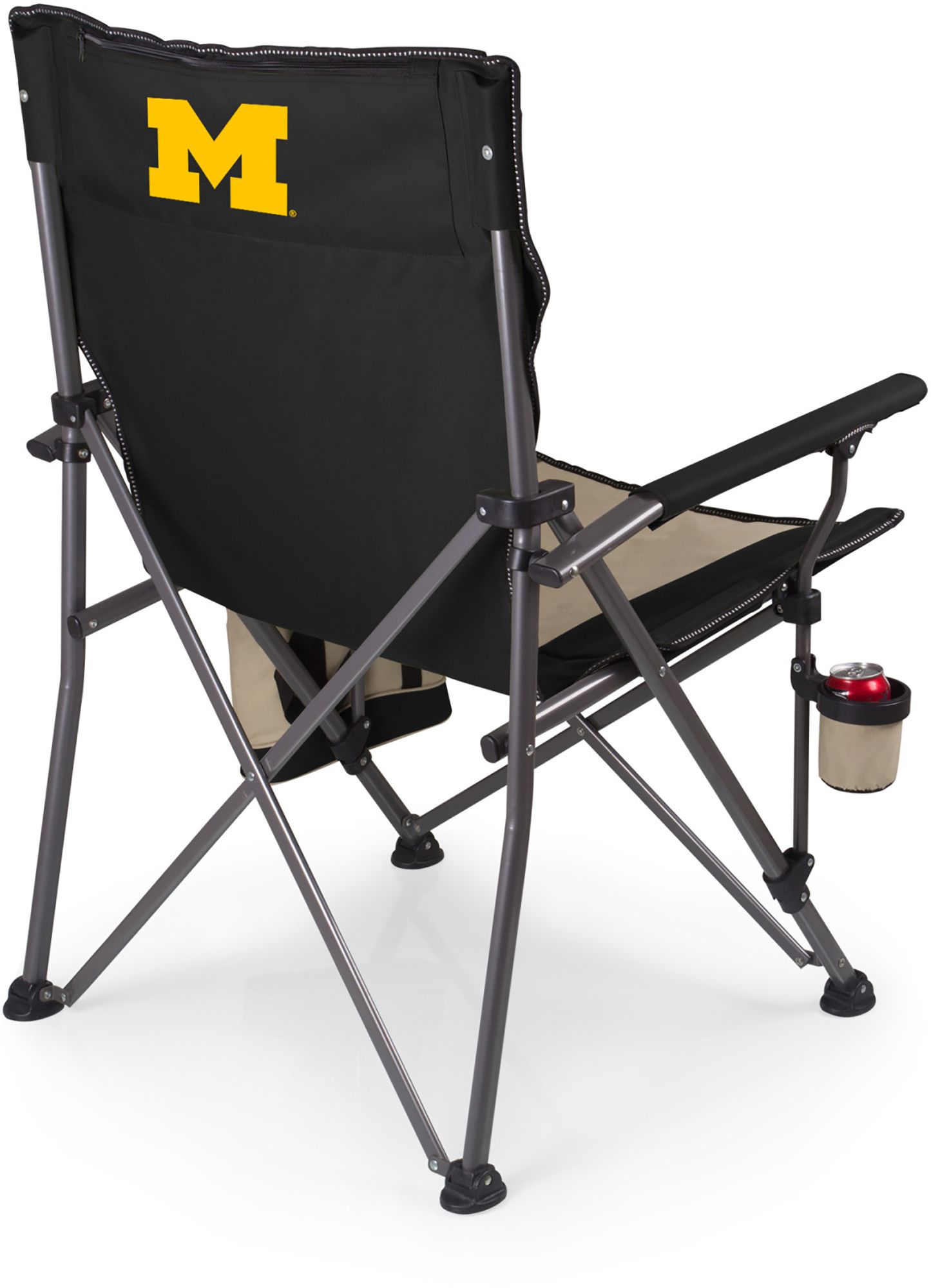 Picnic Time Michigan Wolverines XL Camp Chair with Cooler product image