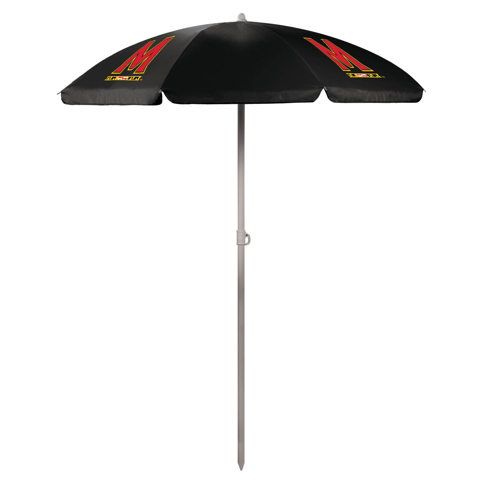 Picnic Time Maryland Terrapins 5.5ft. Beach Umbrella