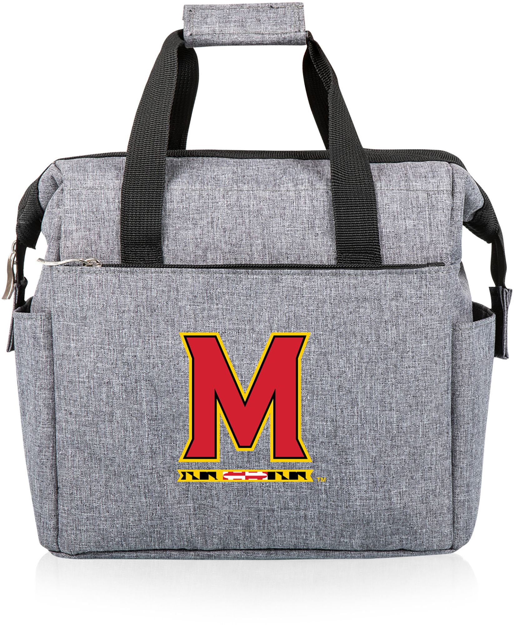 Picnic Time Maryland Terrapins Canvas and Willow Basket Bag product image