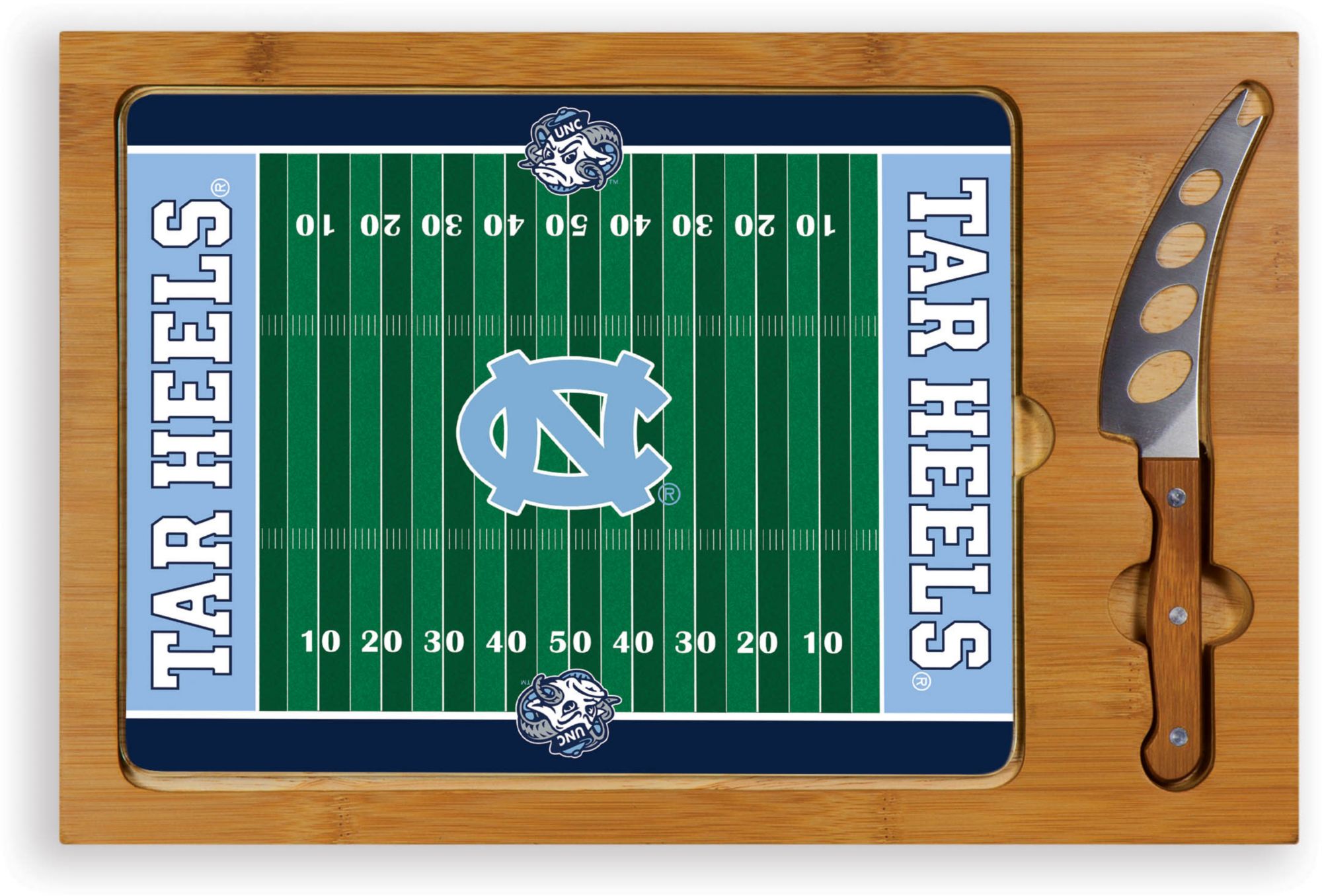 Picnic Time North Carolina Tar Heels Glass Top Cutting Board Set product image