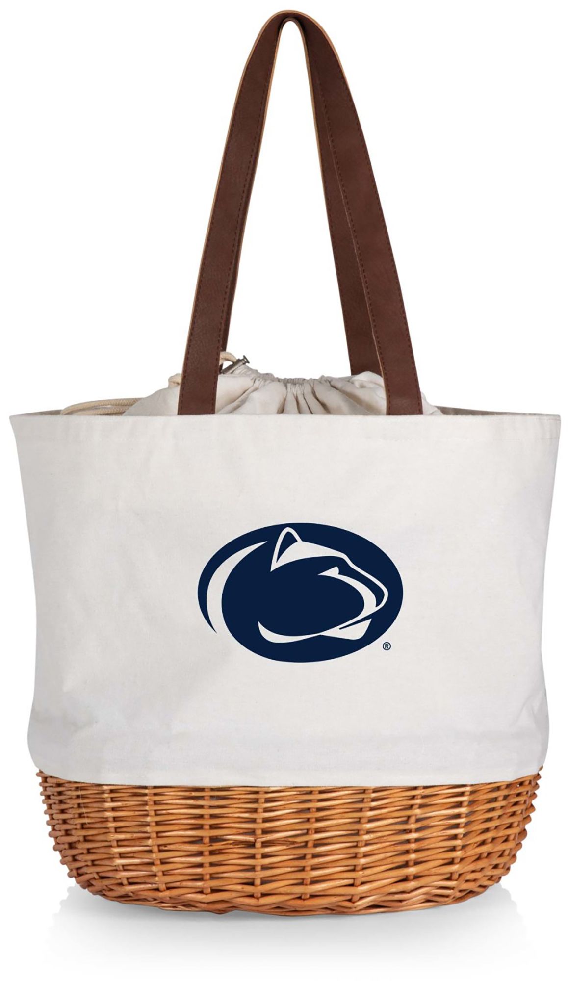 Picnic Time Penn State Nittany Lions Canvas and Willow Basket Bag product image
