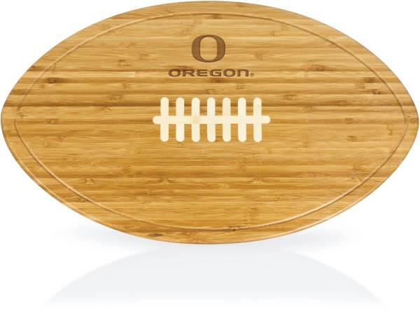 Picnic Time Oregon Ducks Kickoff Football Cutting Board product image