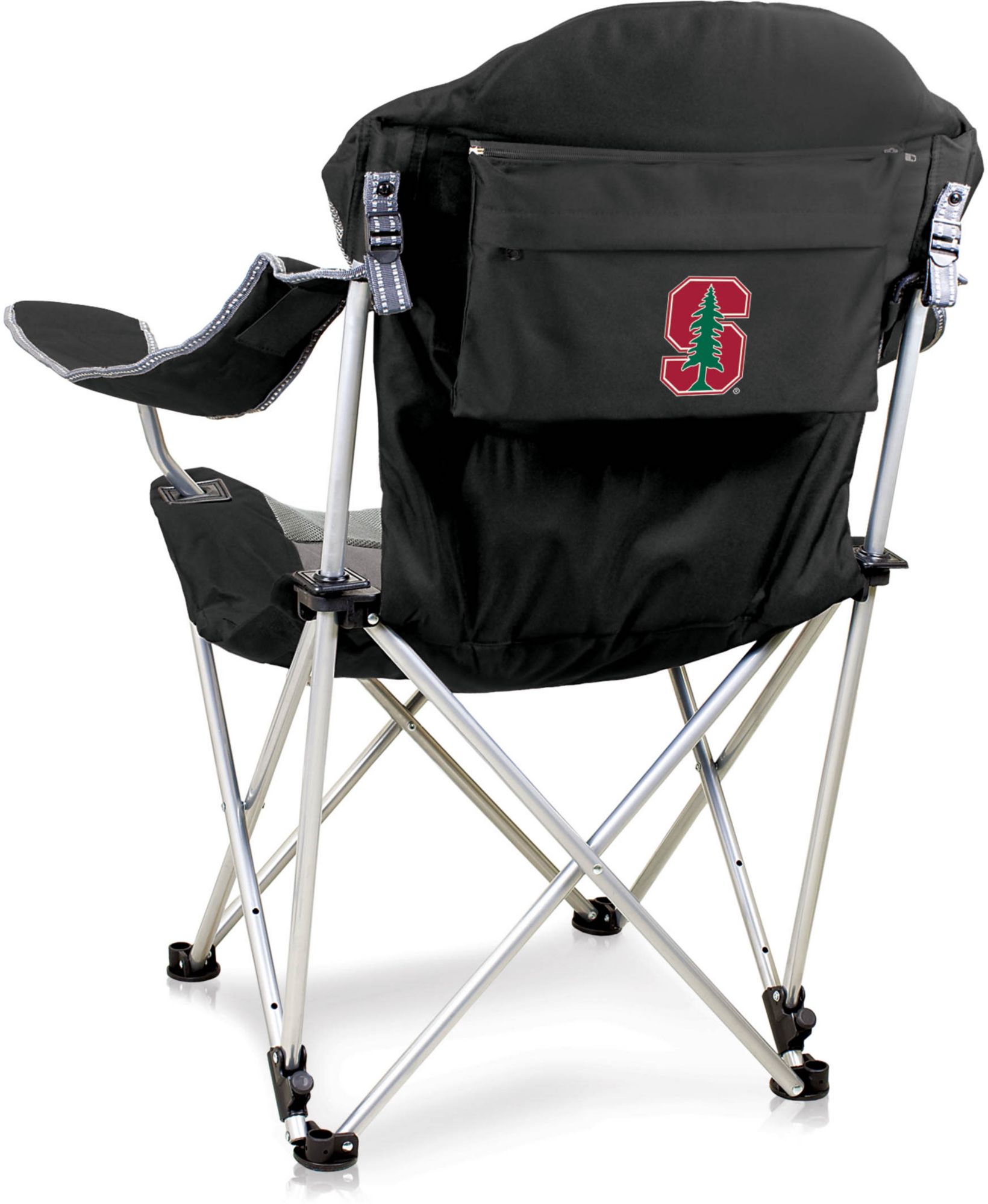 Picnic Time Stanford Cardinal Reclining Camp Chair product image