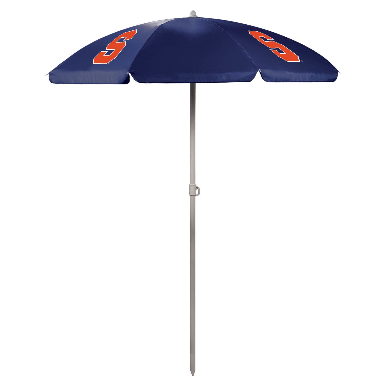 Picnic Time Syracuse Orange 5.5ft. Beach Umbrella product image