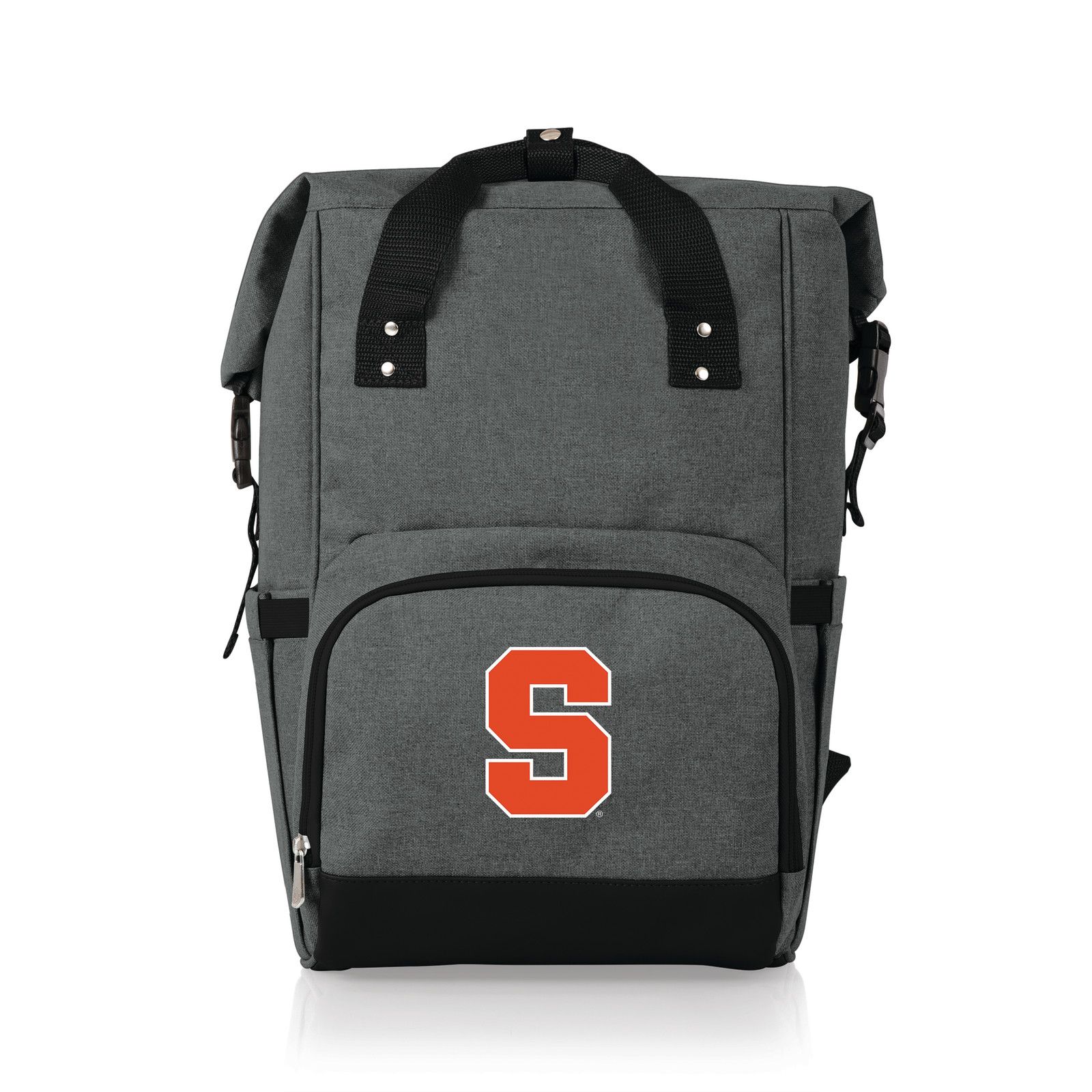 Picnic Time Syracuse Orange Roll Top Cooler Backpack product image