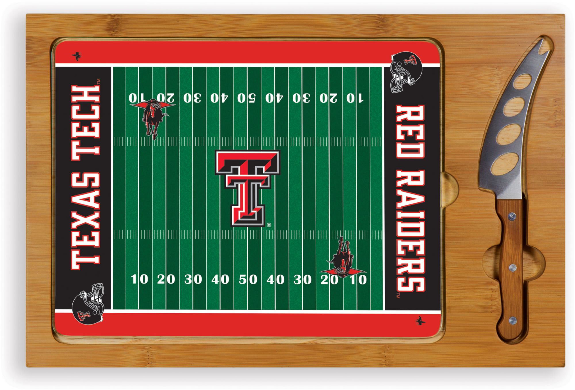 Picnic Time Texas Tech Red Raiders Glass Top Cutting Board Set product image