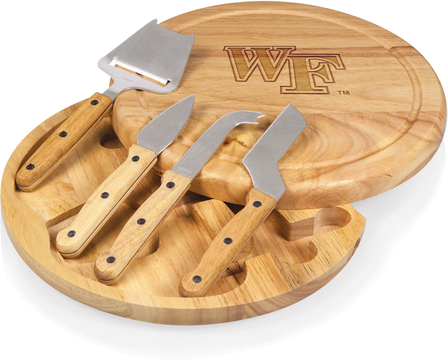 Picnic Time Wake Forest Demon Deacons Circo Cutting Board & Tool Set product image
