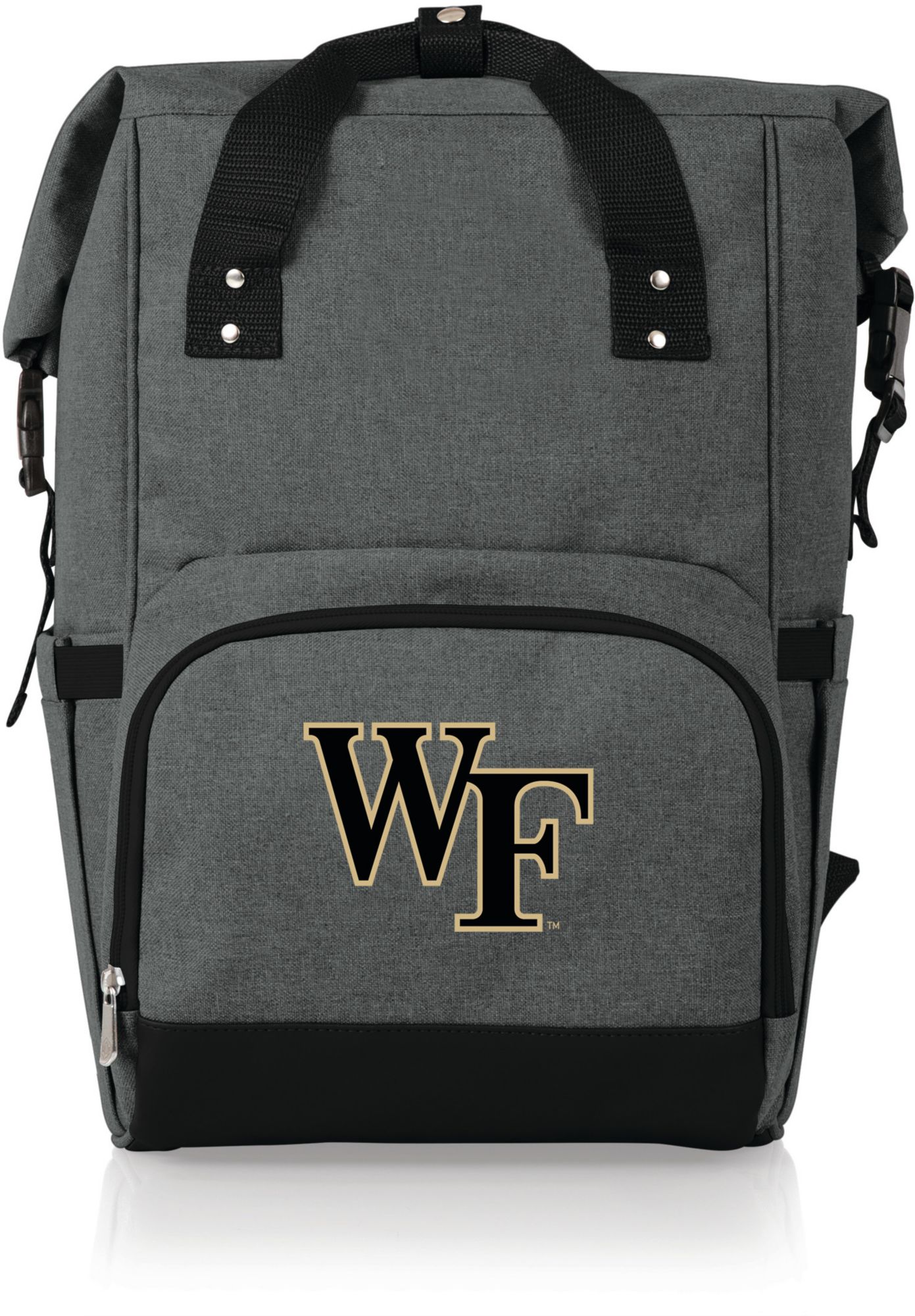 Picnic Time Wake Forest Demon Deacons Roll-Top Cooler Backpack product image