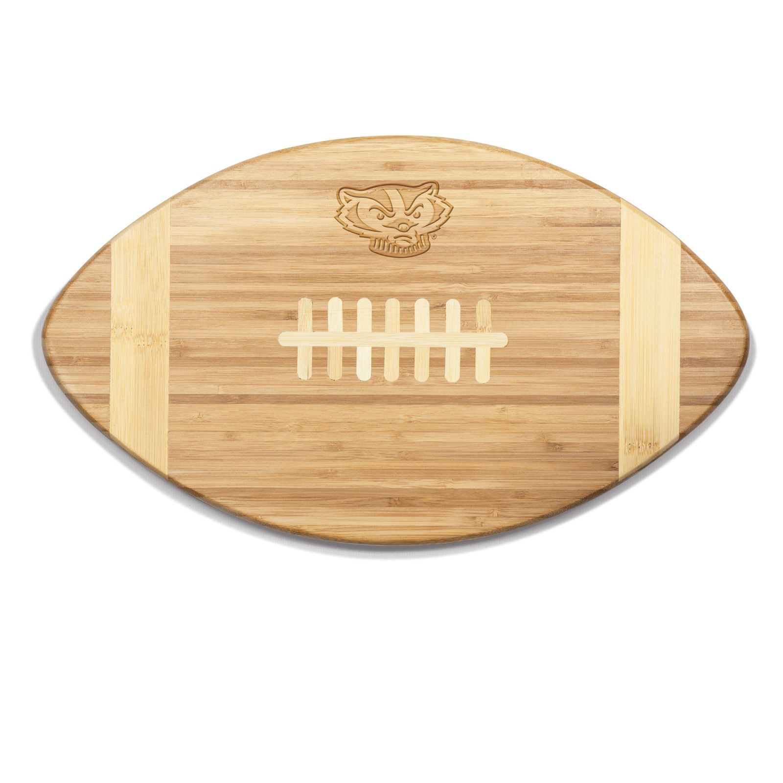 Picnic Time Wisconsin Badgers Football Cutting Board product image