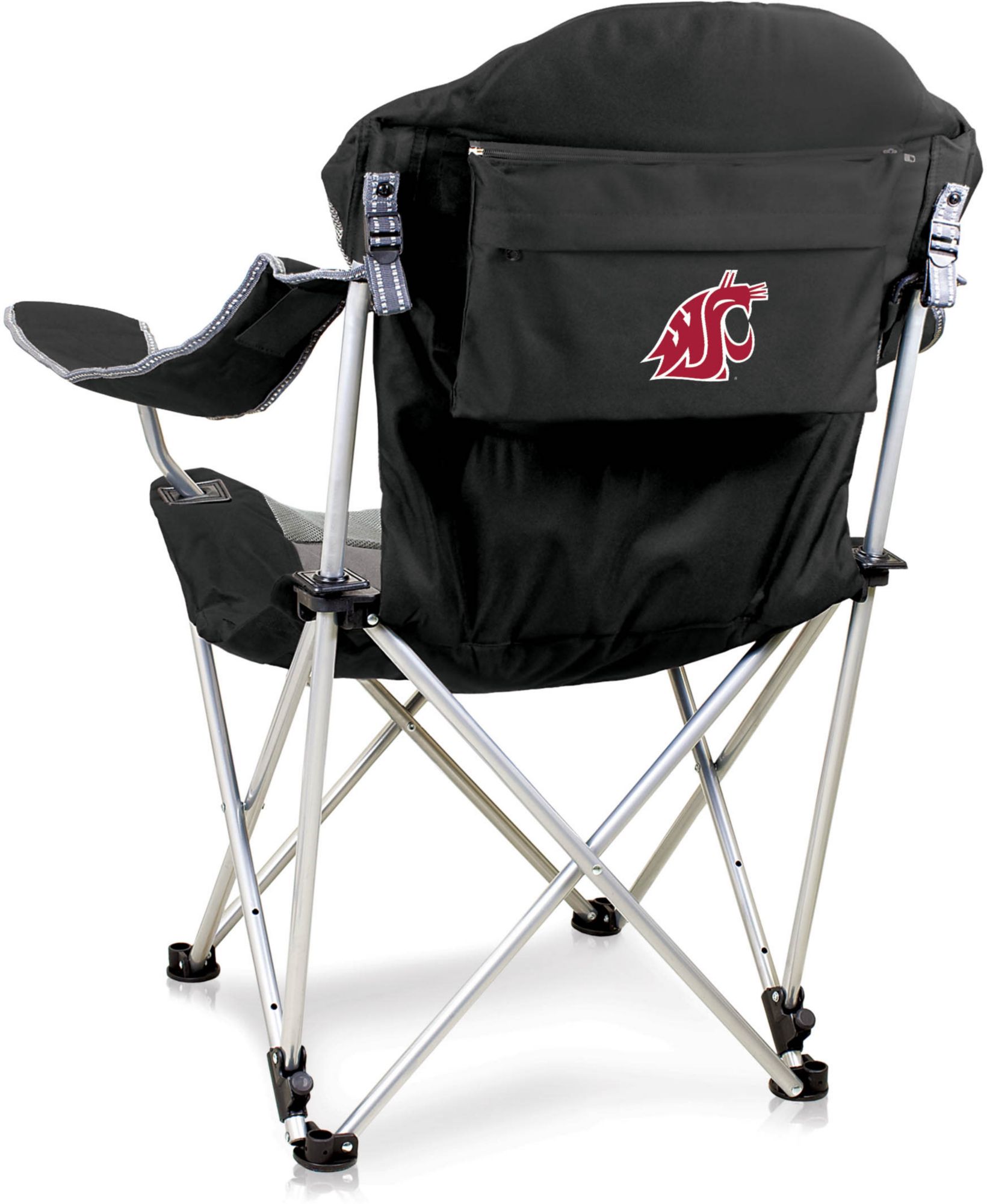 Picnic Time Washington State Cougars Reclining Camp Chair product image