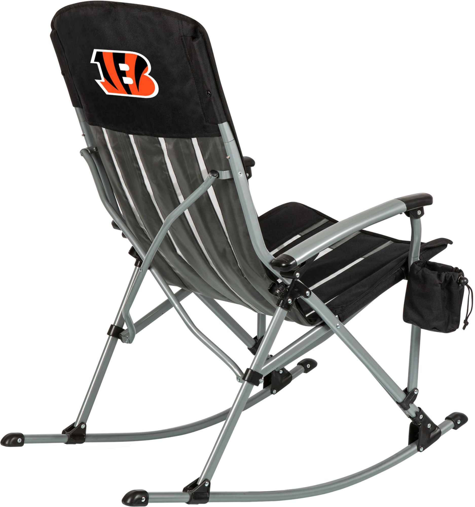 Picnic Time Cincinnati Bengals Rocking Camp Chair product image