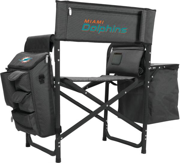 Picnic Time Miami Dolphins Chair with Table