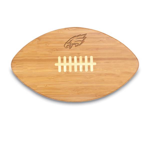 Picnic Time Philadelphia Eagles Football Shaped Cutting Board product image