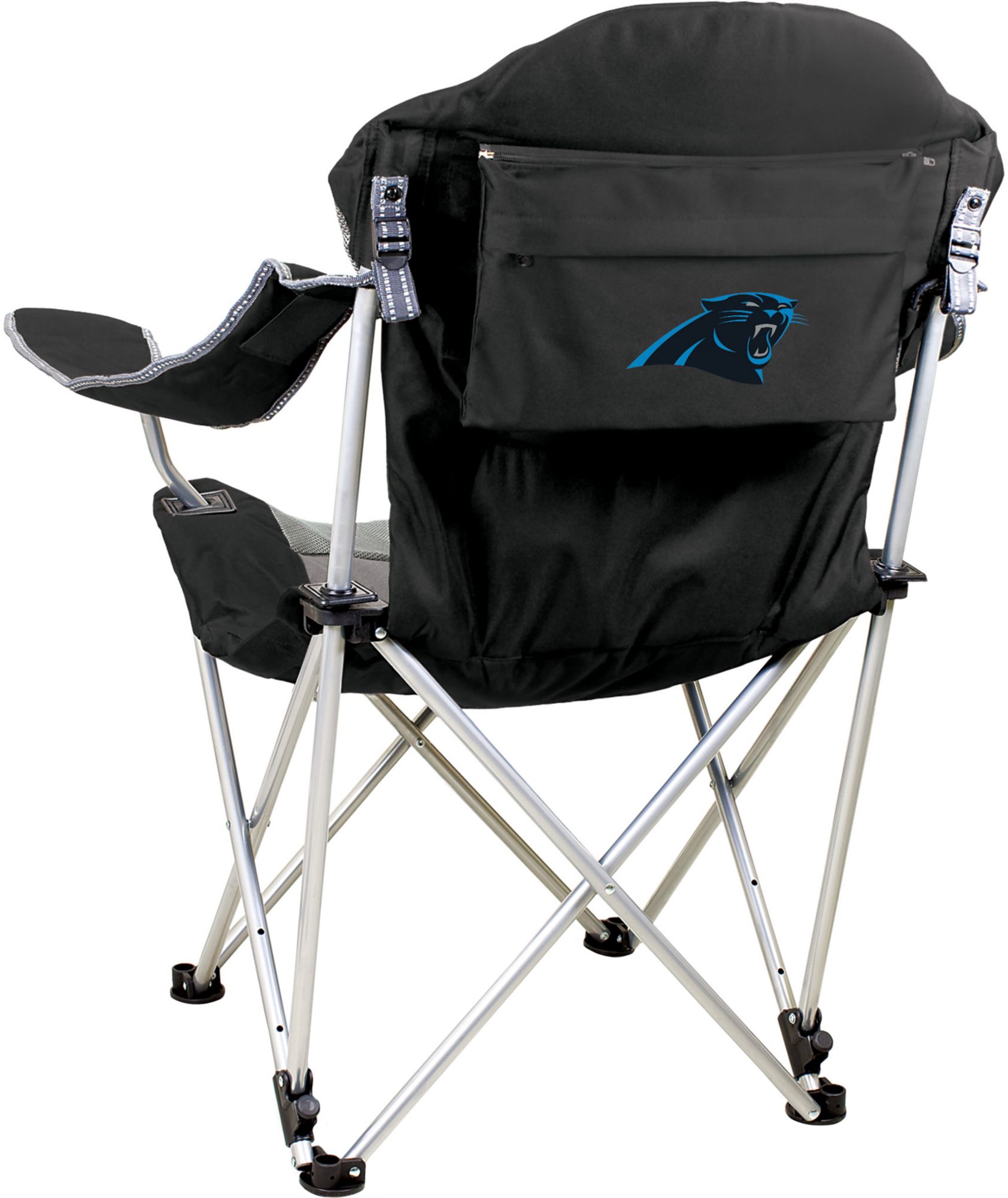 Picnic Time Carolina Panthers Recline Camp Chair product image