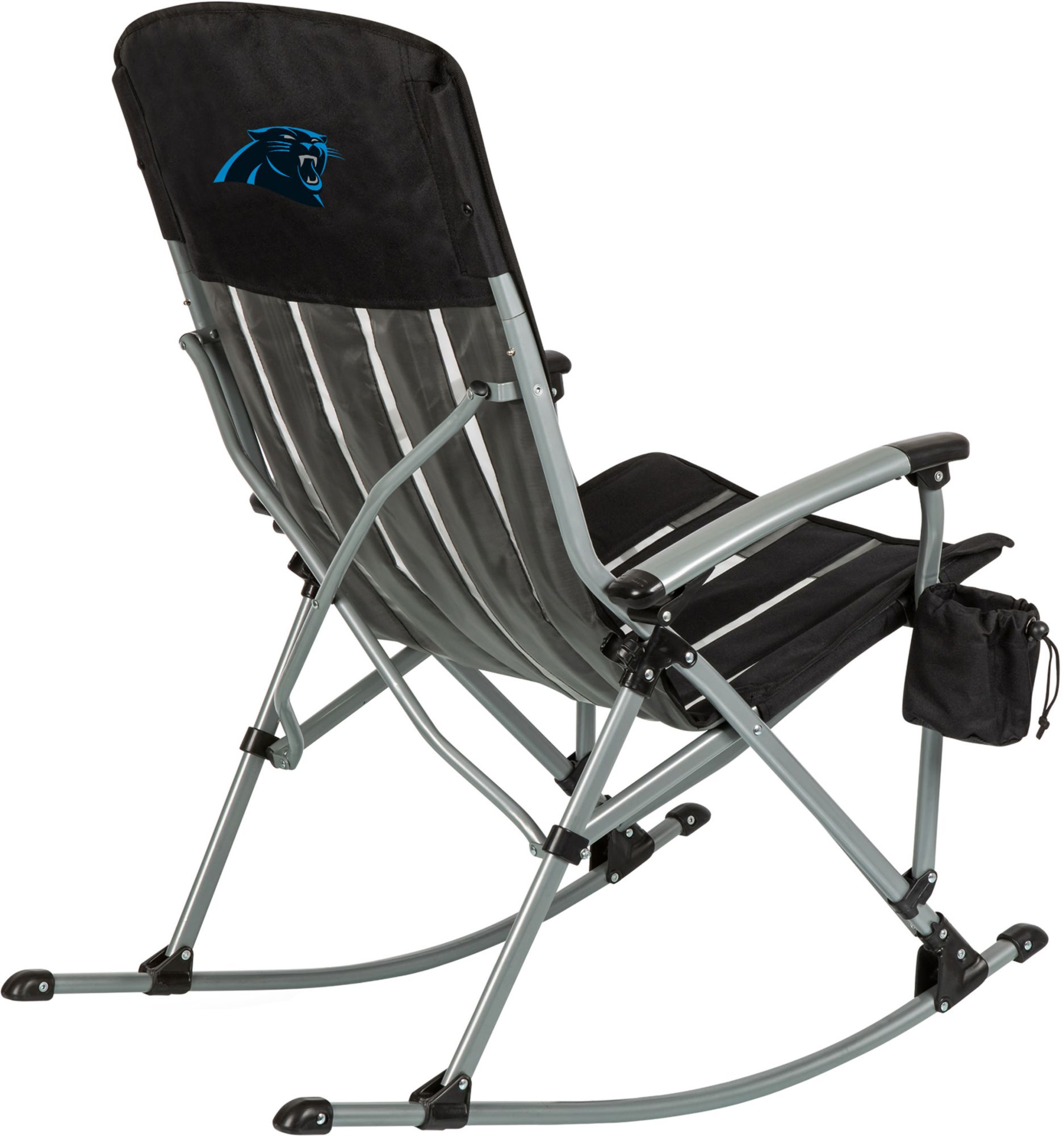 Picnic Time Carolina Panthers Rocking Camp Chair product image