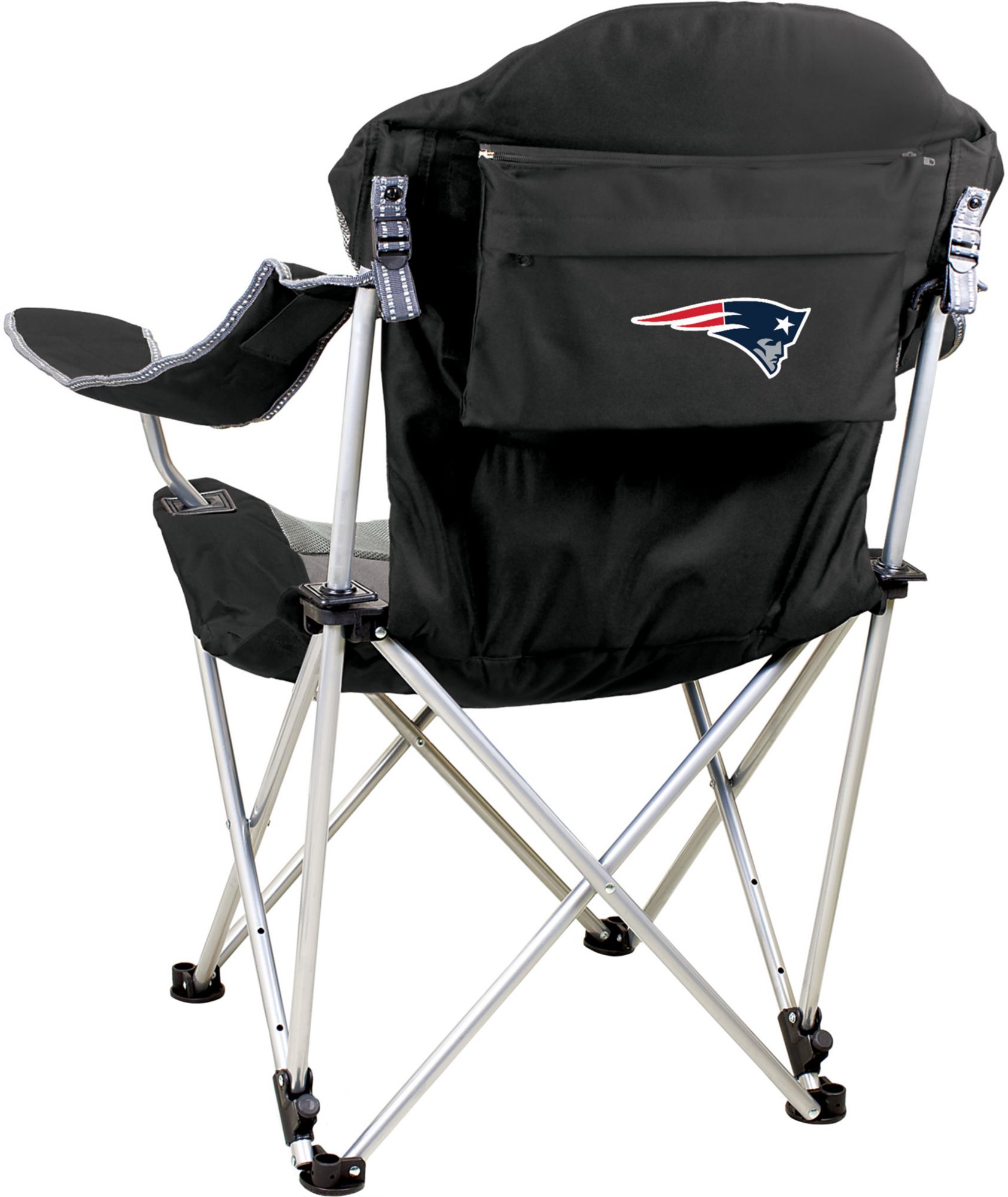 Picnic Time New England Patriots Recline Camp Chair product image