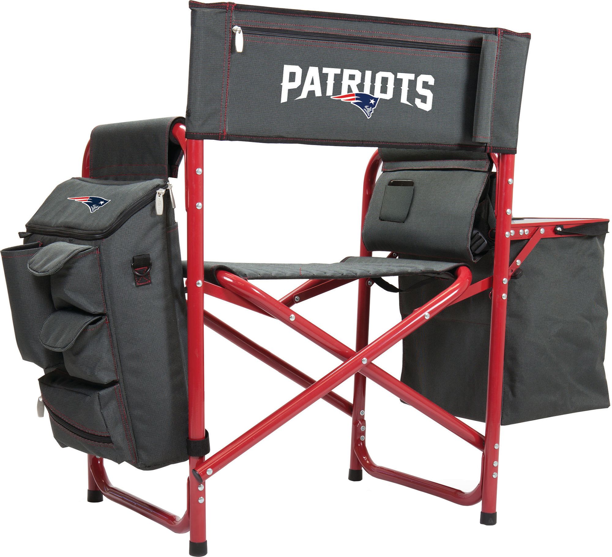 Picnic Time New England Patriots Red All-In-One Chair product image
