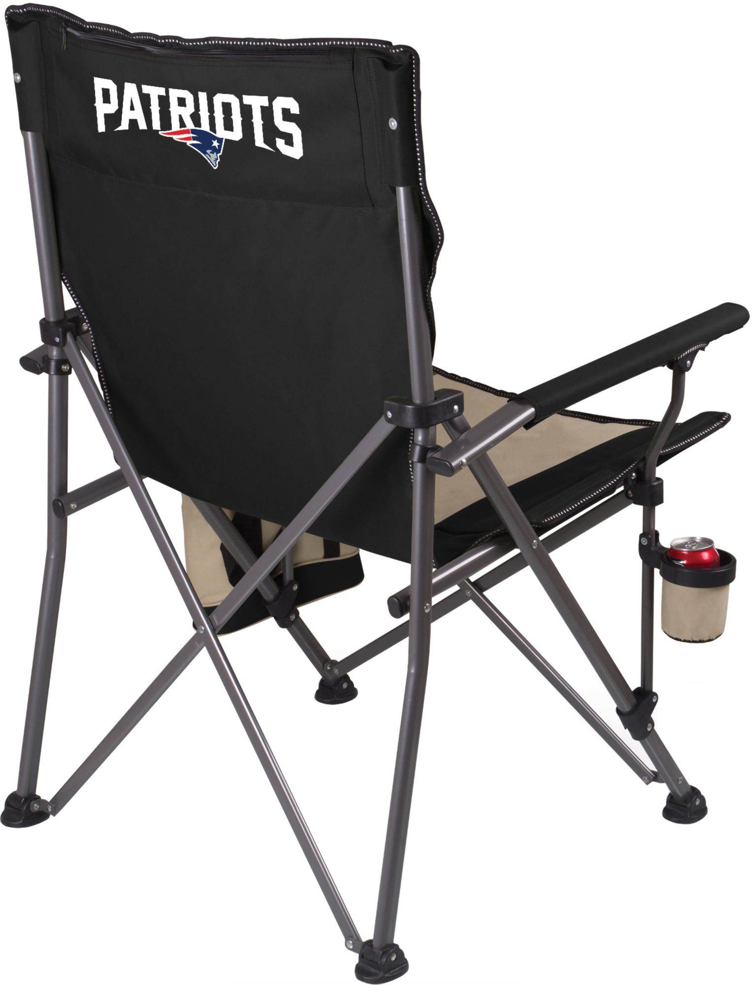 Picnic Time New England Patriots XL Cooler Camp Chair product image