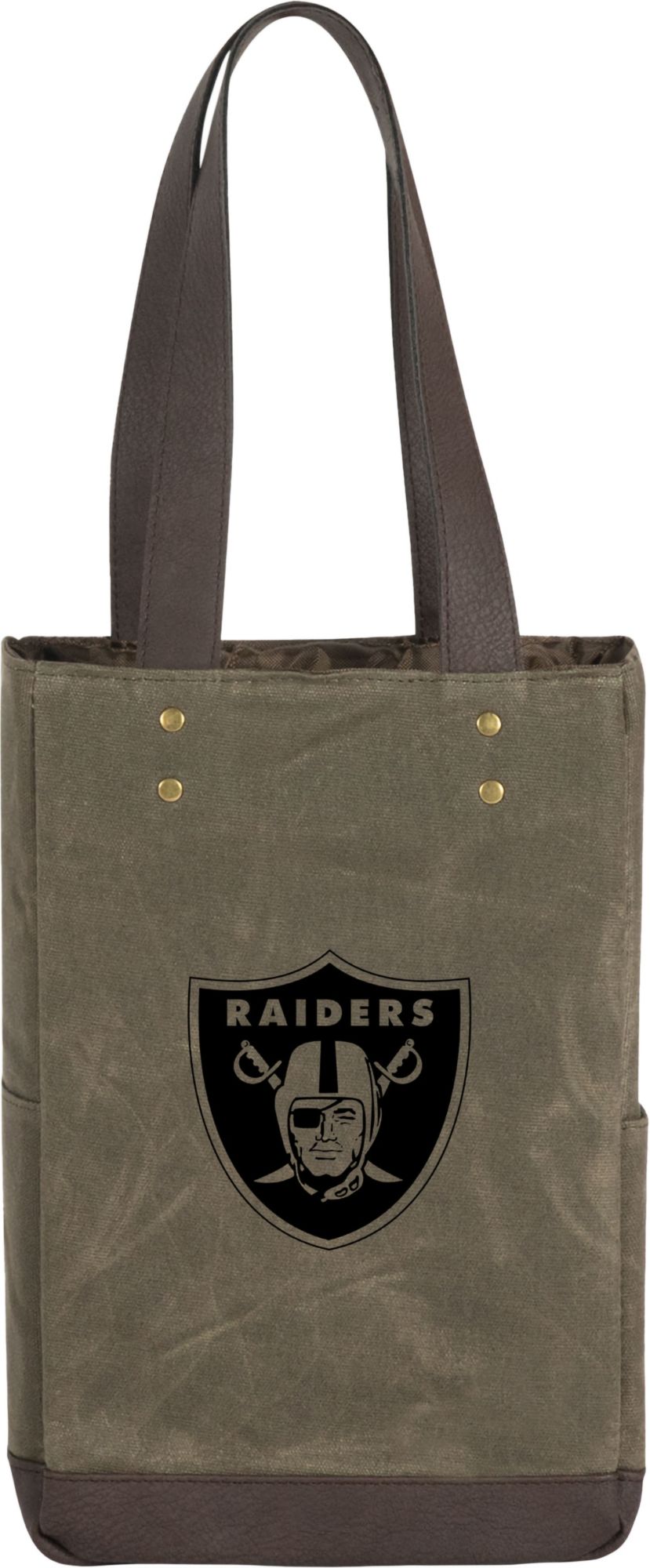 Picnic Time Las Vegas Raiders 2 Bottle Insulated Wine Bag product image