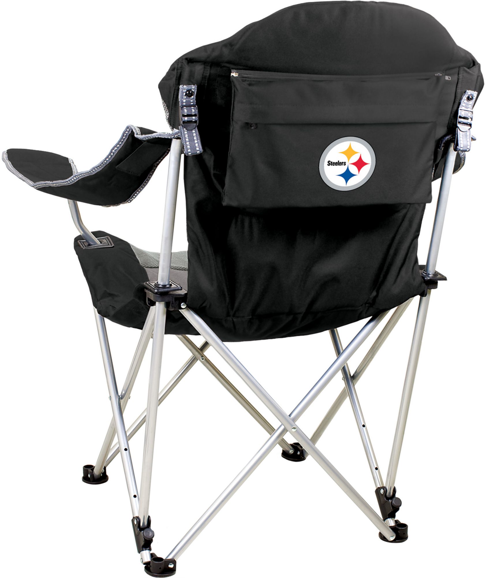 Picnic Time Pittsburgh Steelers Recline Camp Chair product image