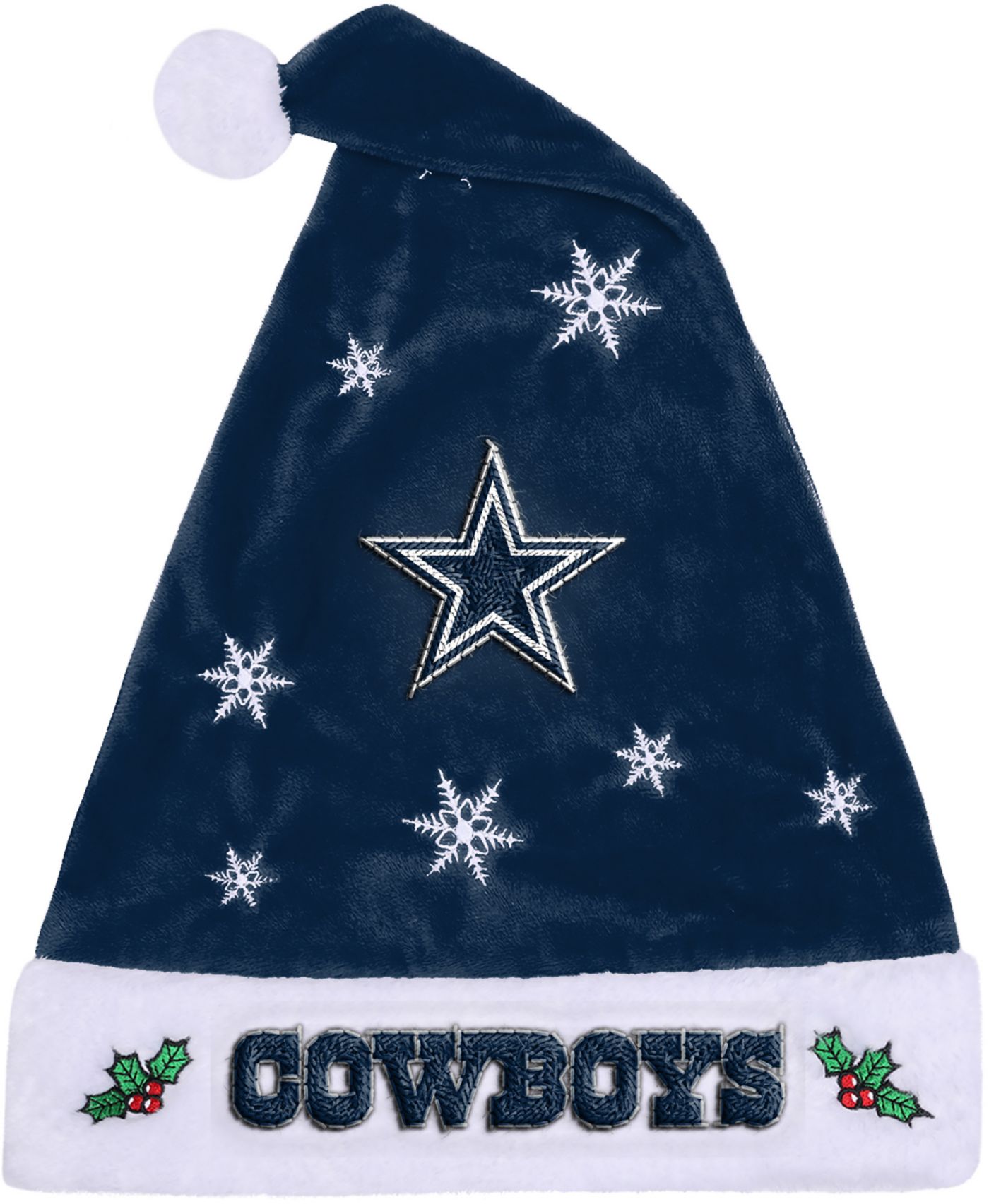 Dallas cowboys santa hat on sale