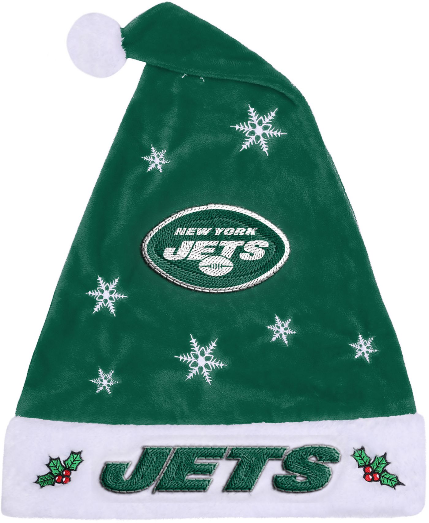 FOCO Adult New York Jets Santa Hat Dick s Sporting Goods