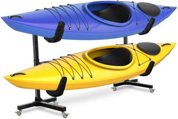 RaxGo Freestanding Standing Kayak Rack With Wheels product image