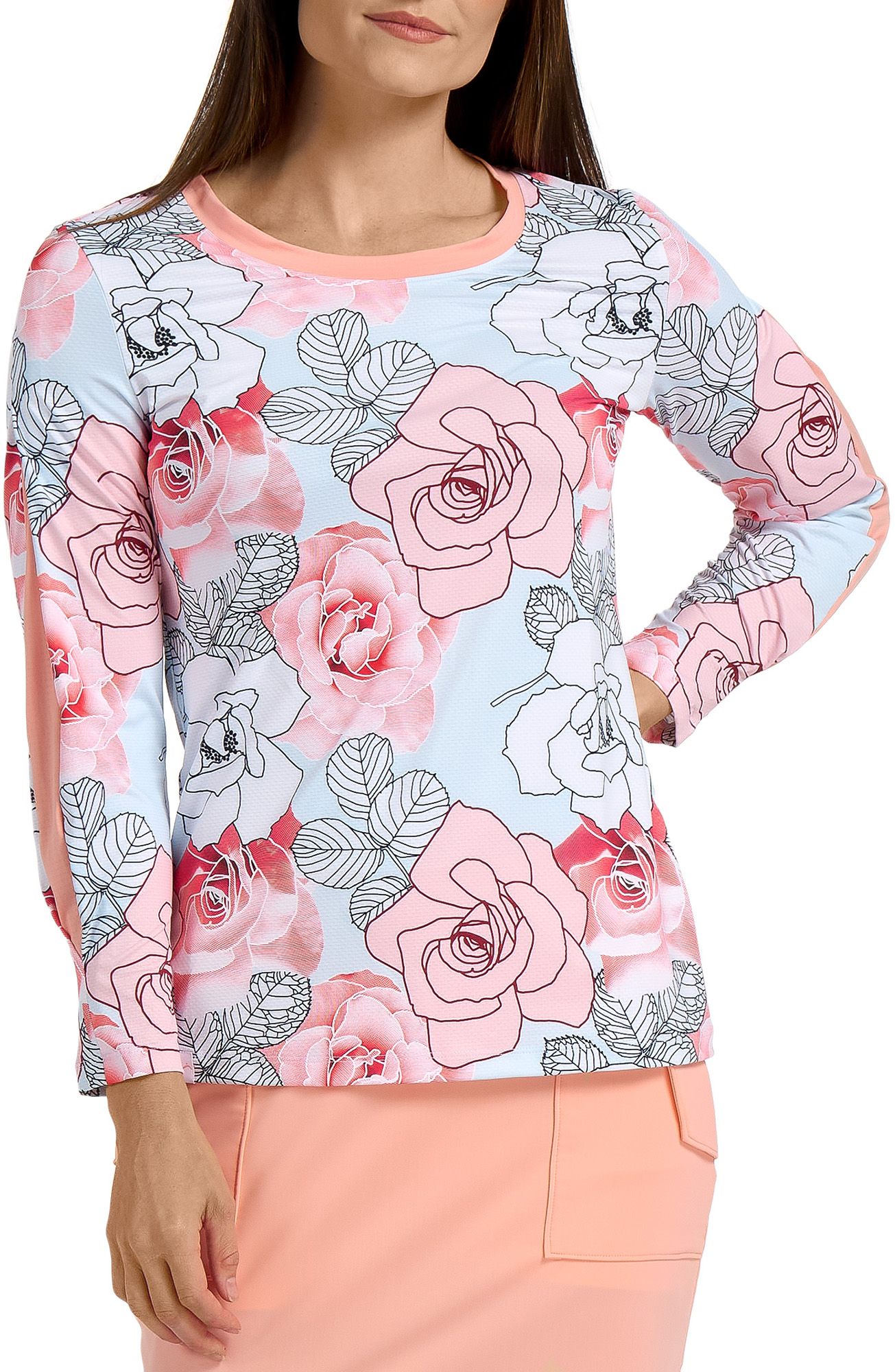 SwingDish Women's Faye Long Sleeve Golf Shirt product image