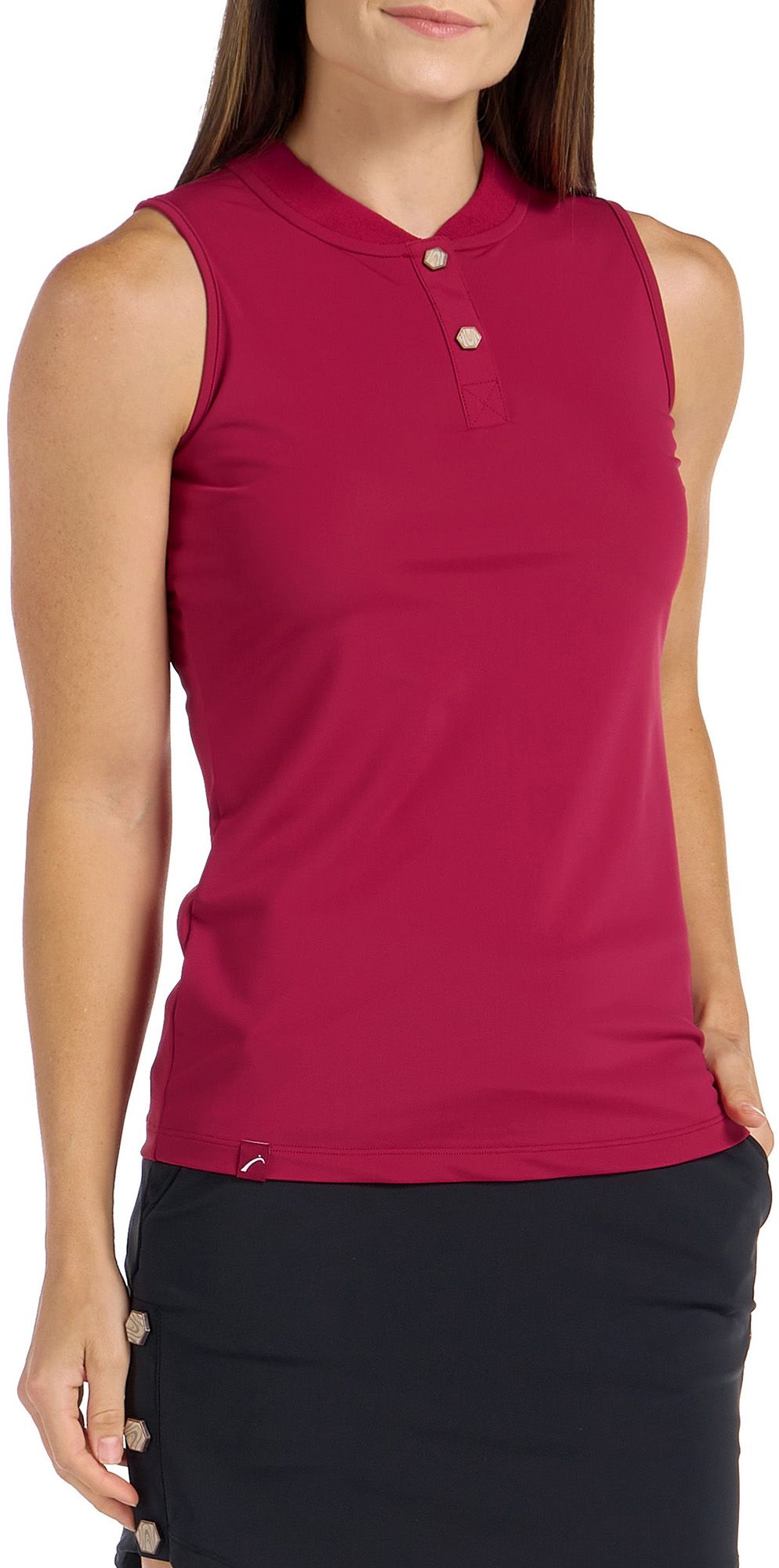 SwingDish Women's Sleeveless Emery Golf Polo product image
