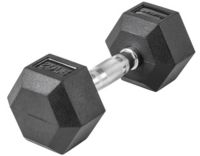 Lifeline Hex Rubber Dumbbells