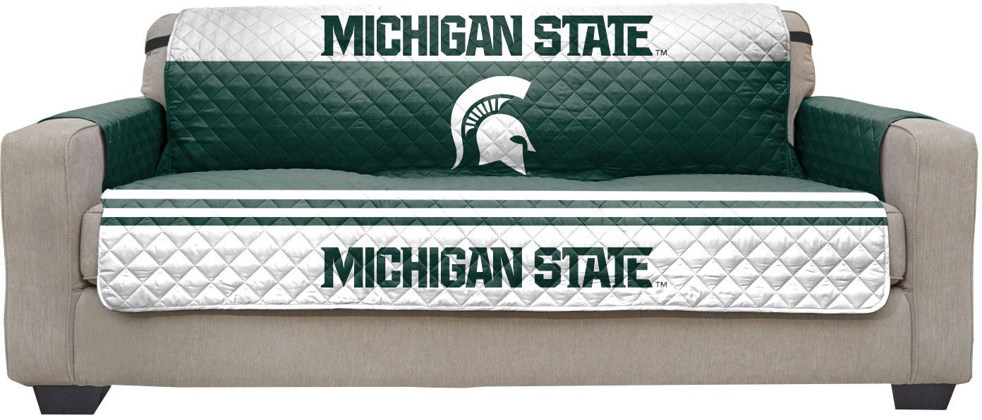 Pegasus Sports Michigan State Spartans Sofa Protector