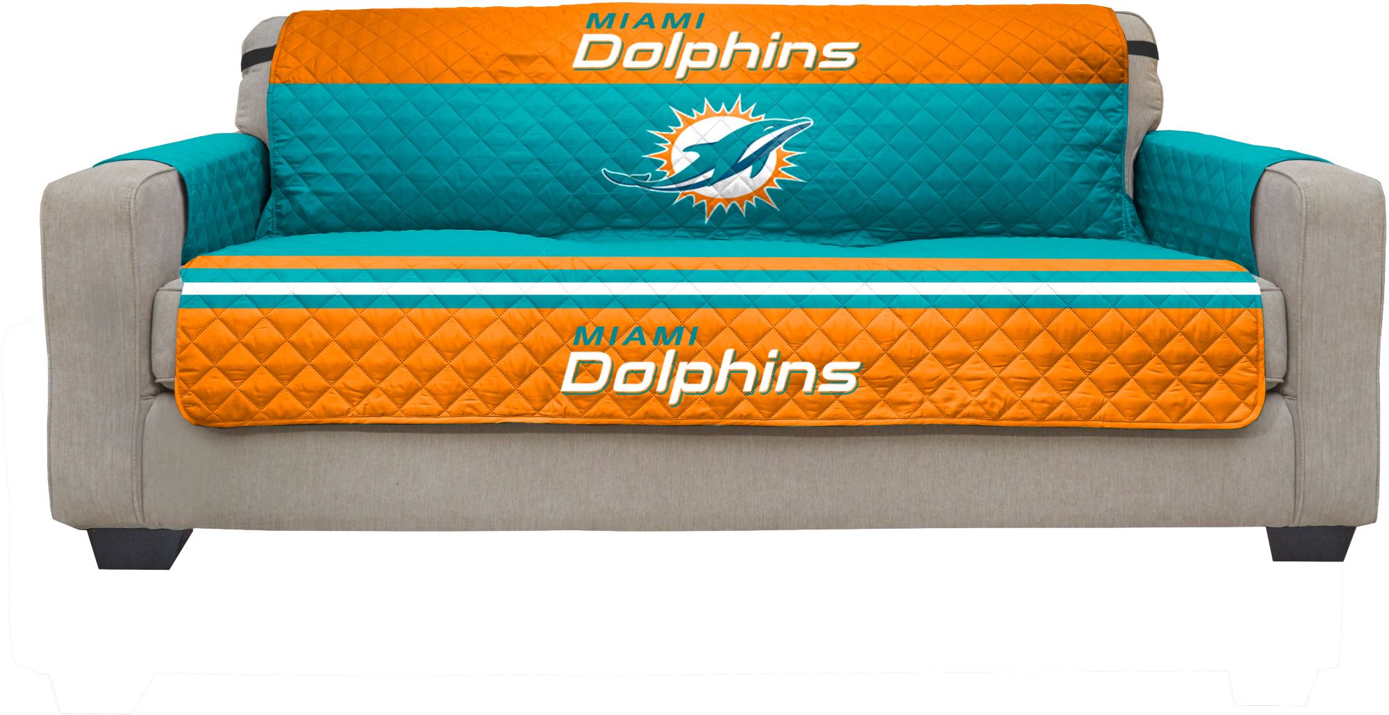 Pegasus Sports Miami Dolphins Sofa Protector