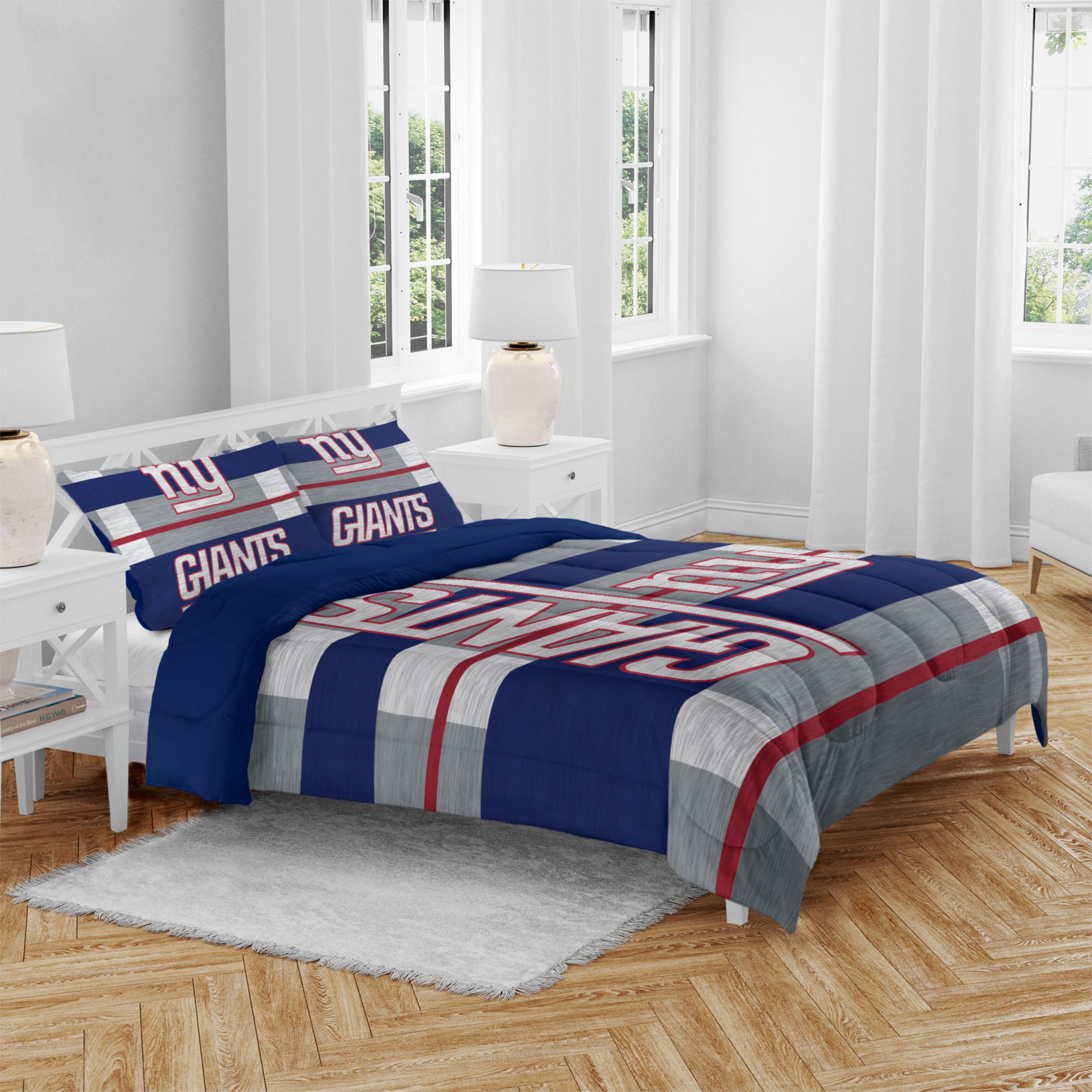 Pegasus Sports New York Giants 3-Piece Queen Bedding Set product image