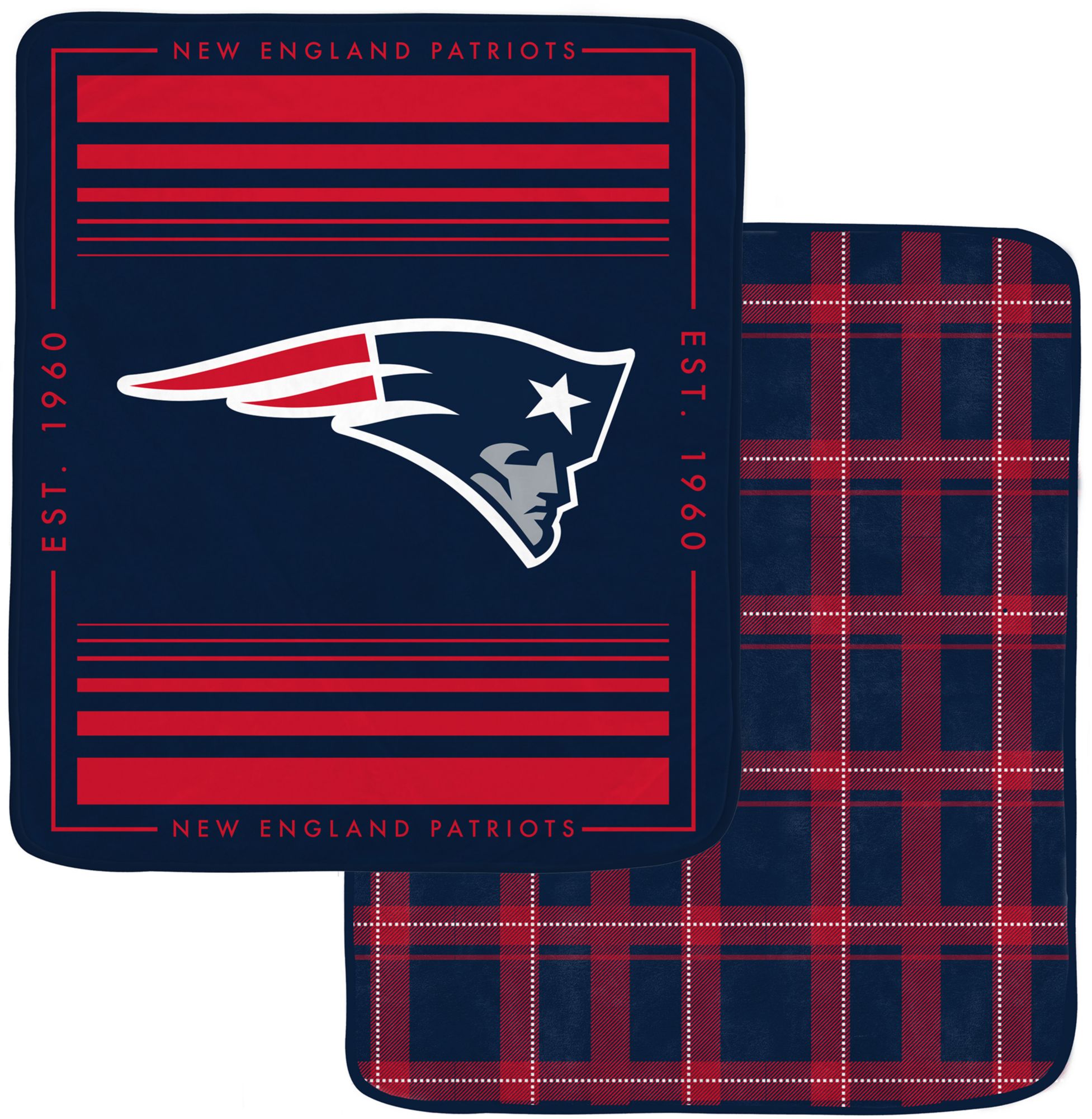 Pegasus Sports New England Patriots Double Sided Blanket