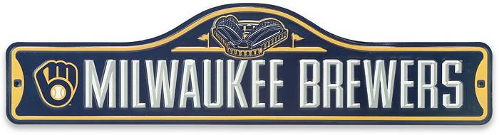 Authentic Street Signs Milwaukee Brewers Polish Sausage Steel Magnet