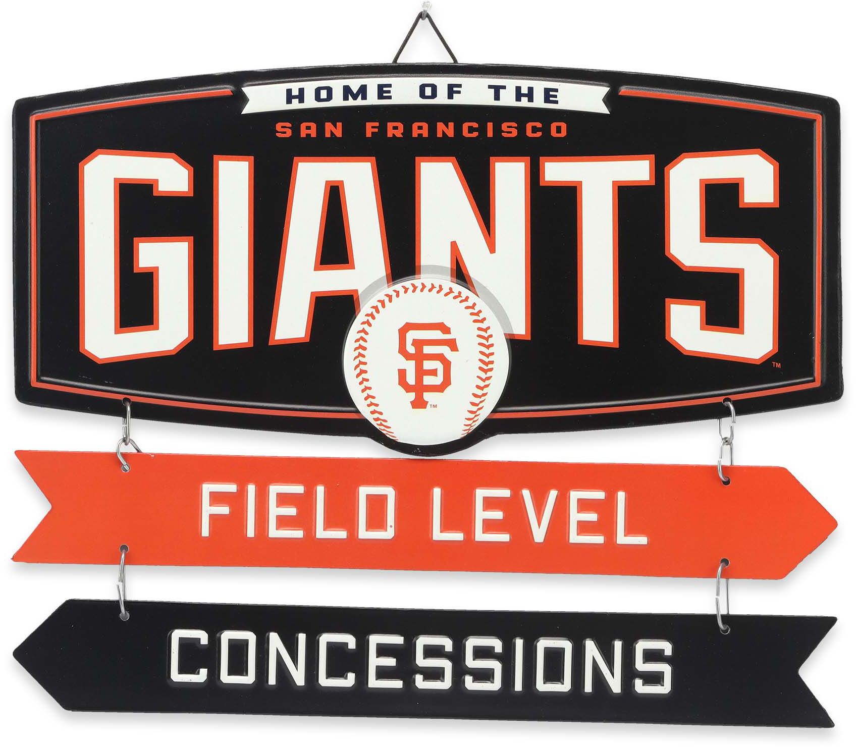 Open Road Brands San Francisco Giants Field Metal Sign product image