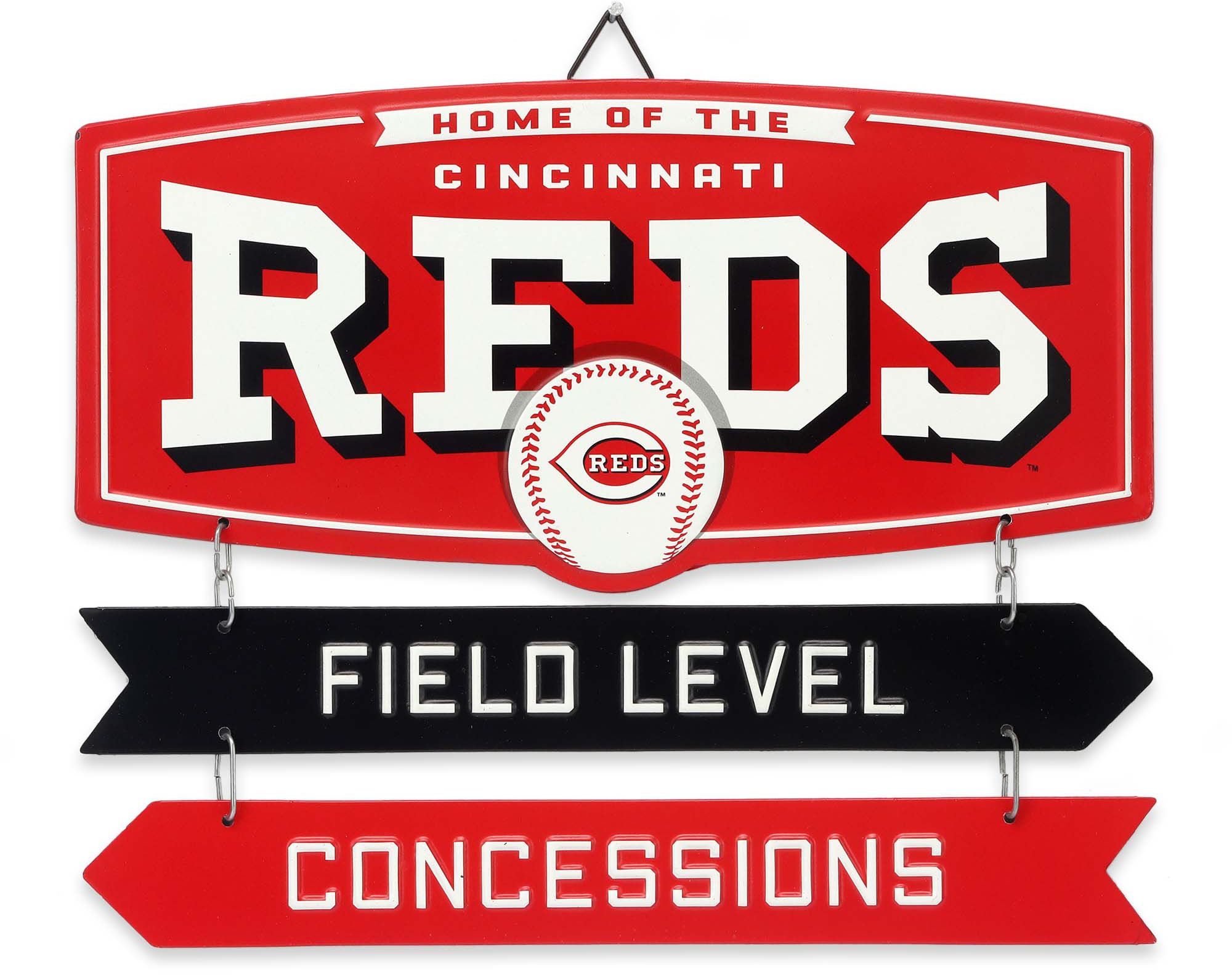 Open Road Brands Cincinnati Reds Field Metal Sign product image