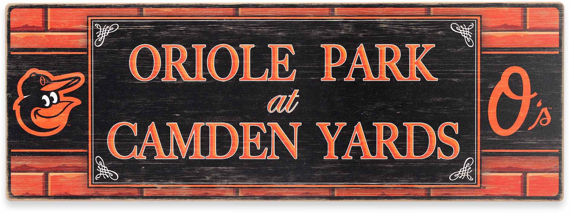 Open Road Baltimore Orioles Traditions Wood Sign product image