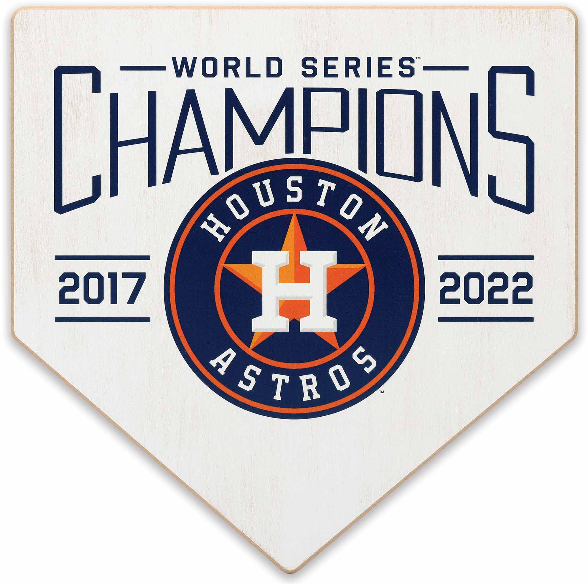 Dick's Sporting Goods Open Road Brands Houston Astros Home Plate Wall Sign